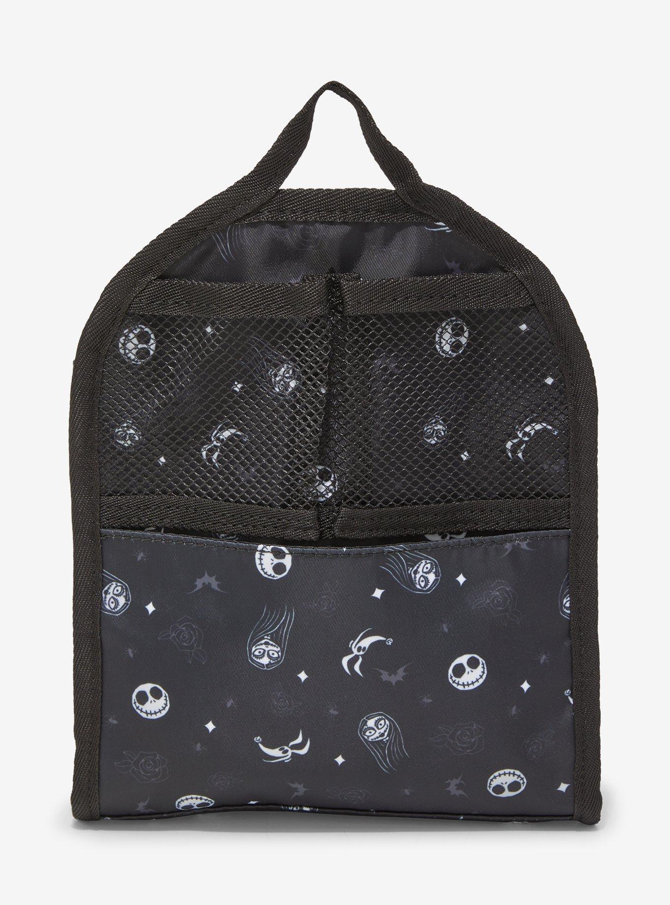 Disney The Nightmare Before Christmas Jack & Sally Allover Print Mini Backpack Organizer - BoxLunch Exclusive, , alternate