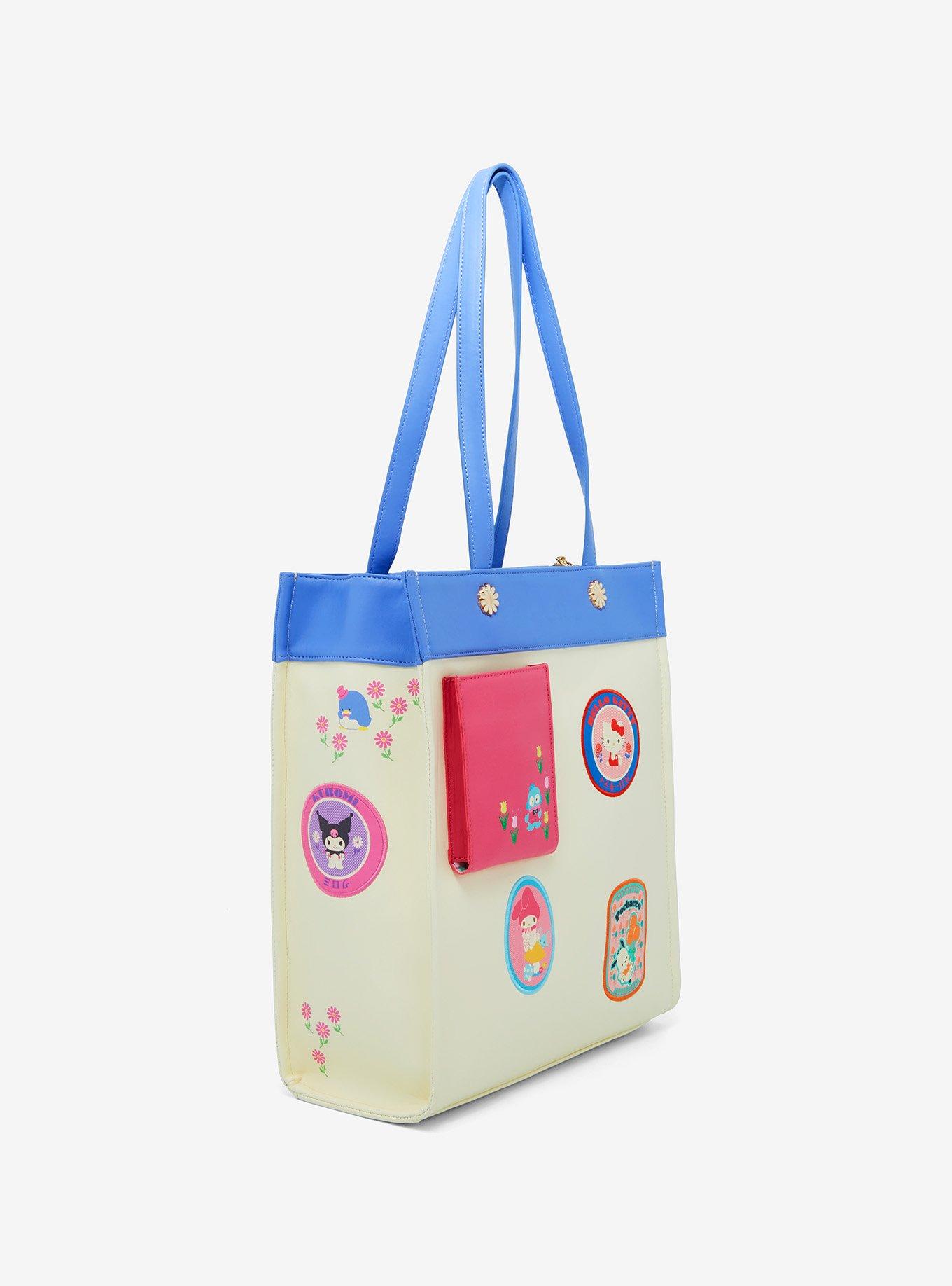 Sanrio Hello Kitty and Friends Floral Multi Pocket Tote - BoxLunch Exclusive, , alternate