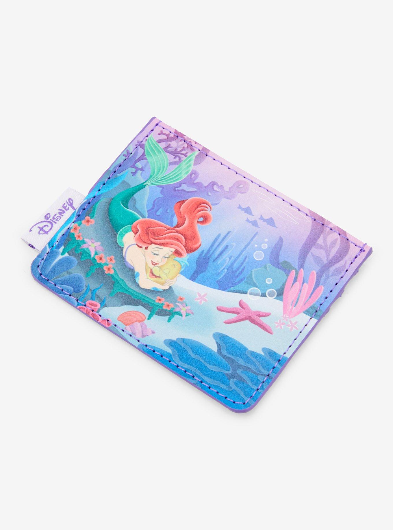 Loungefly Disney The Little Mermaid Ariel & Flounder Cardholder - BoxLunch Exclusive, , alternate