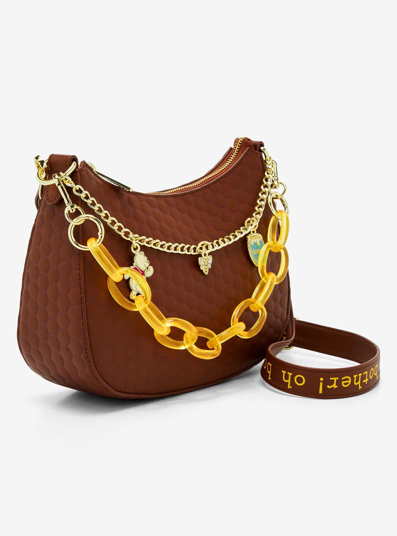 Loungefly Disney Winnie the Pooh Honeycomb Crossbody Bag - BoxLunch Exclusive, , hi-res