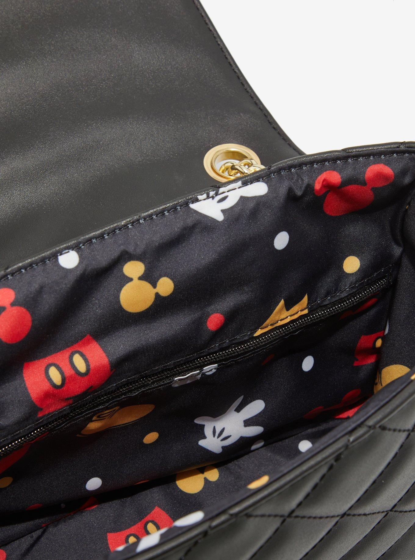 Loungefly Disney Mickey Mouse Icons Quilted Crossbody Bag — BoxLunch Exclusive, , alternate