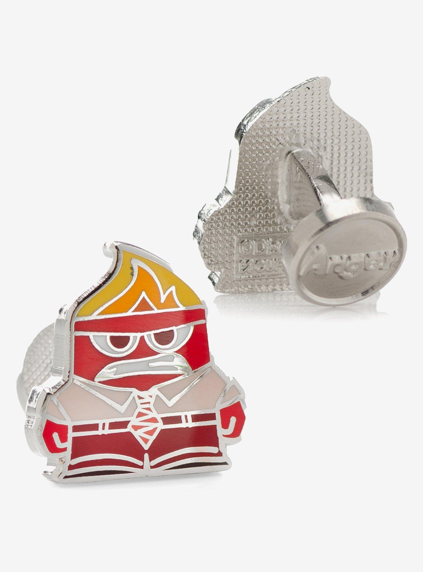 Disney Inside Out Anger Cufflinks, , alternate