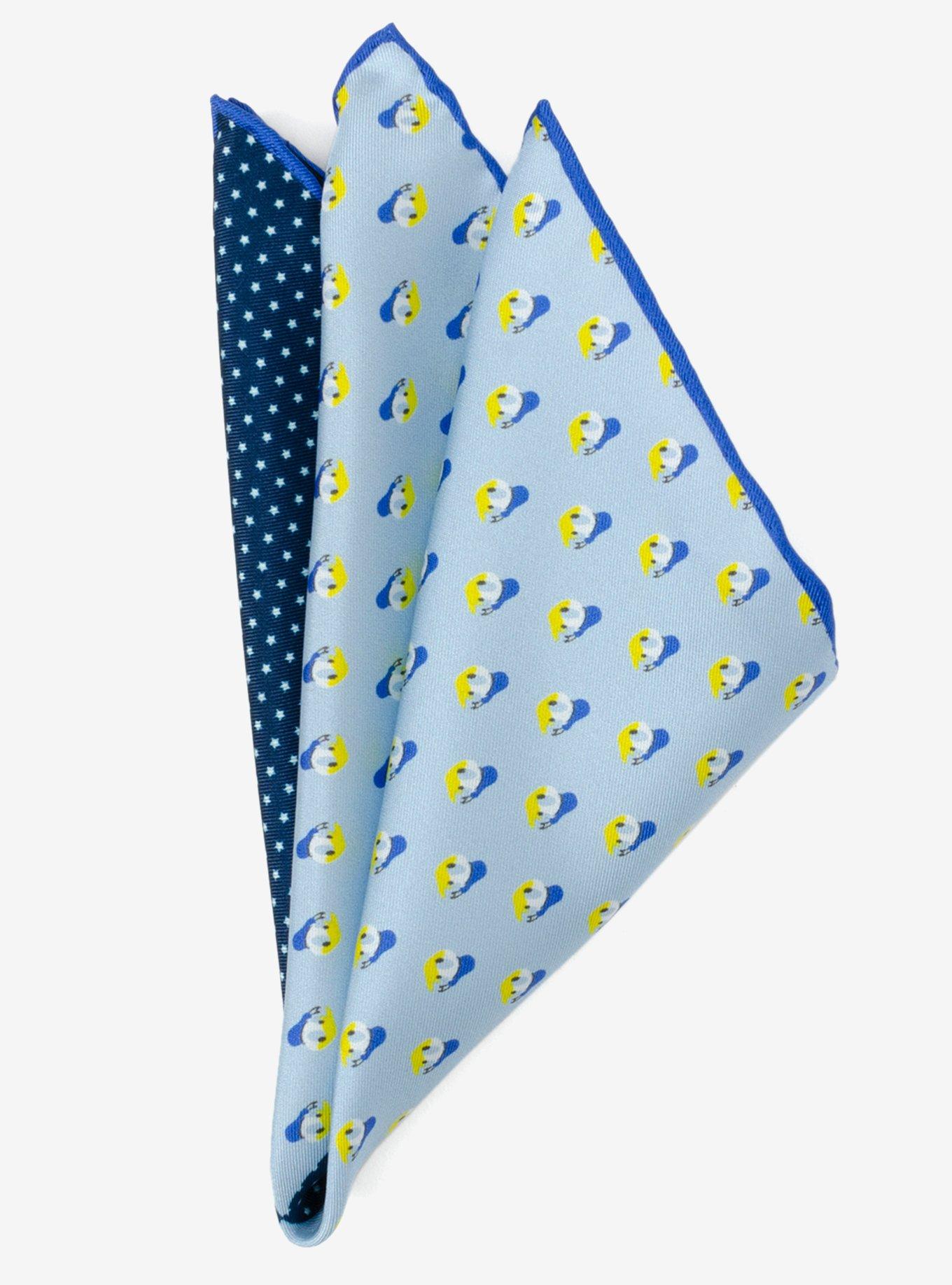 Disney Donald Duck Blue Pocket Square, , alternate