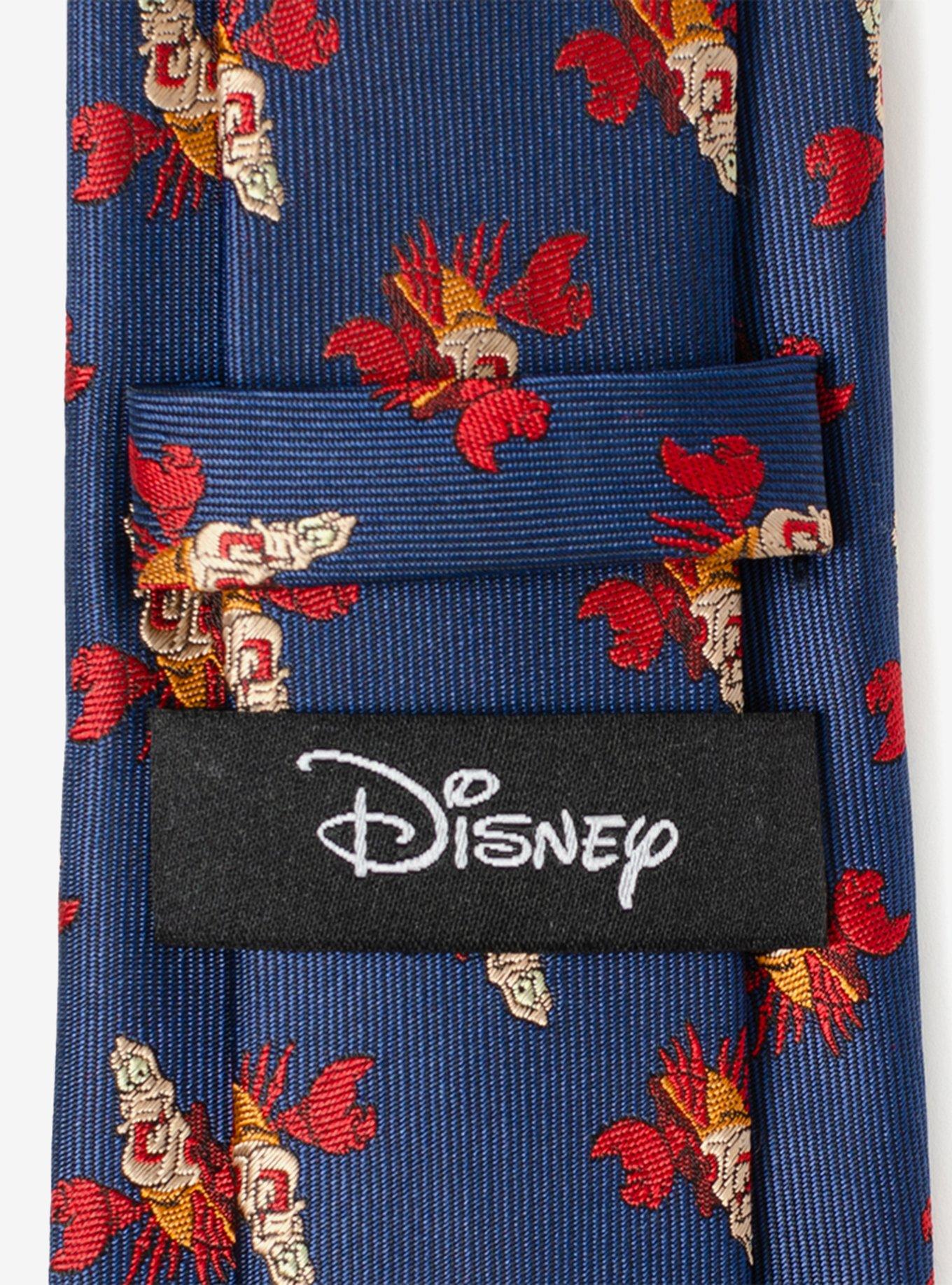 Disney The Little Mermaid Sebastian Blue Men's Tie, , alternate