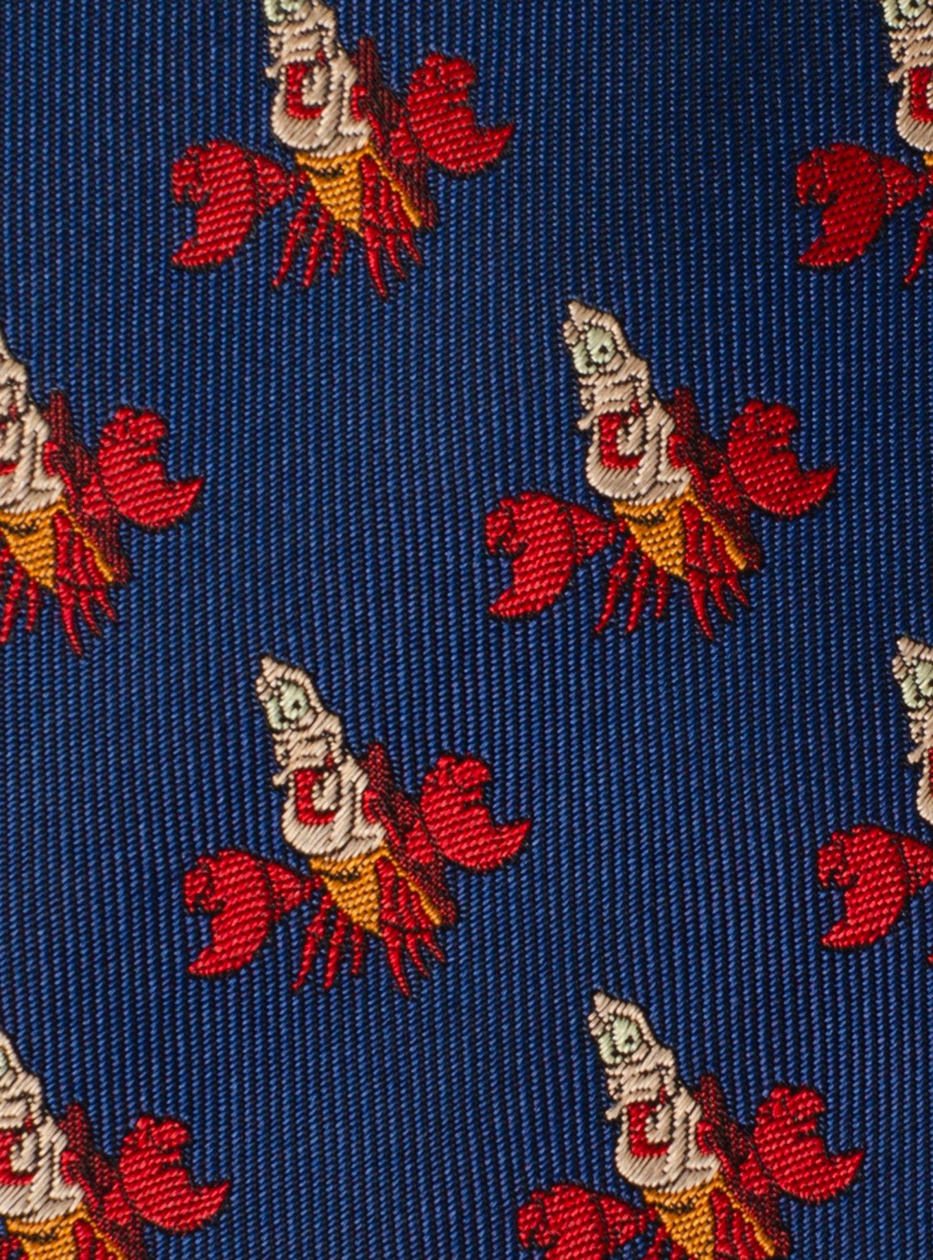 Disney The Little Mermaid Sebastian Blue Men's Tie, , alternate