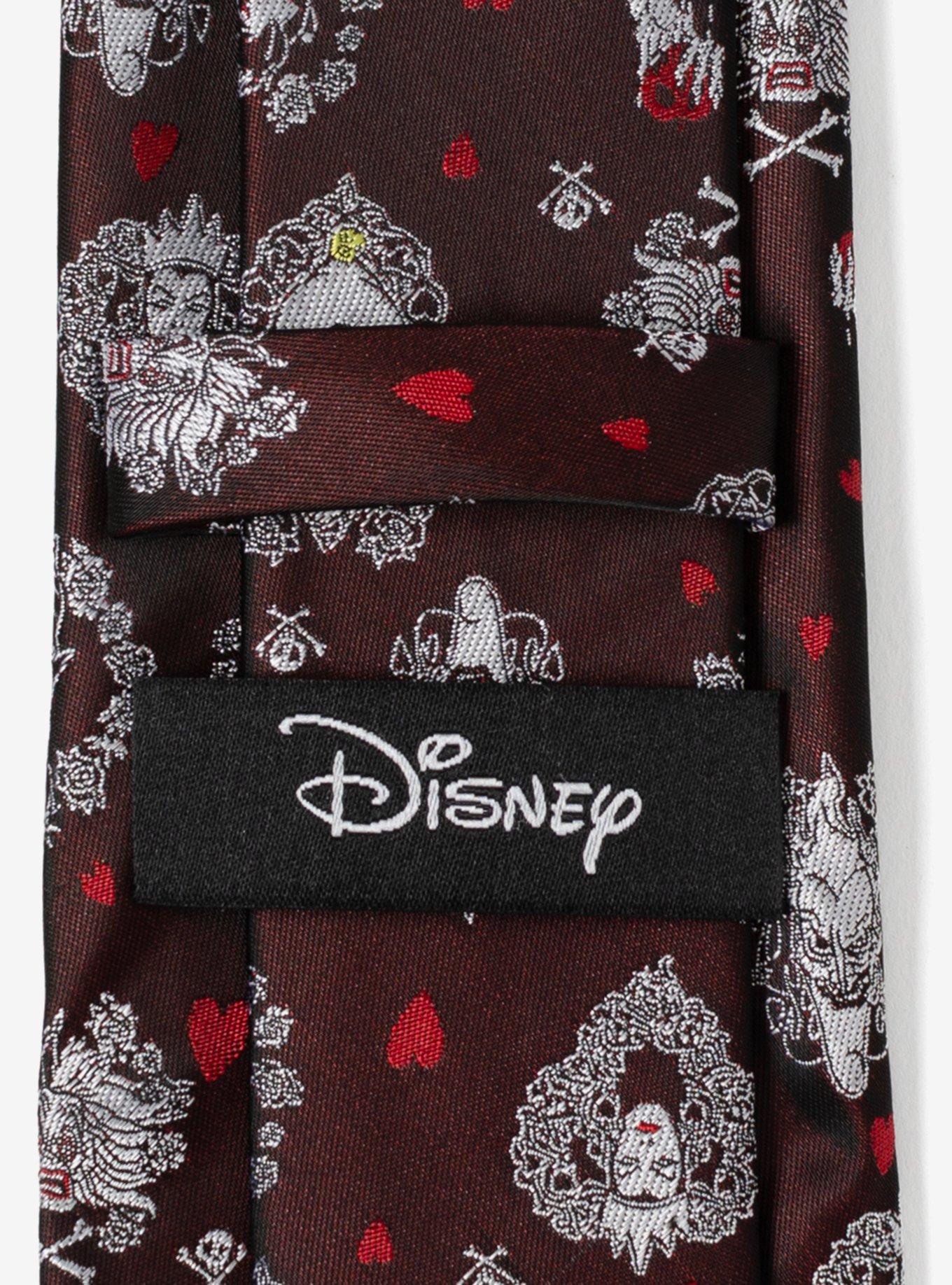 Disney Villains "Happily Never After" Black Men's Tie, , alternate