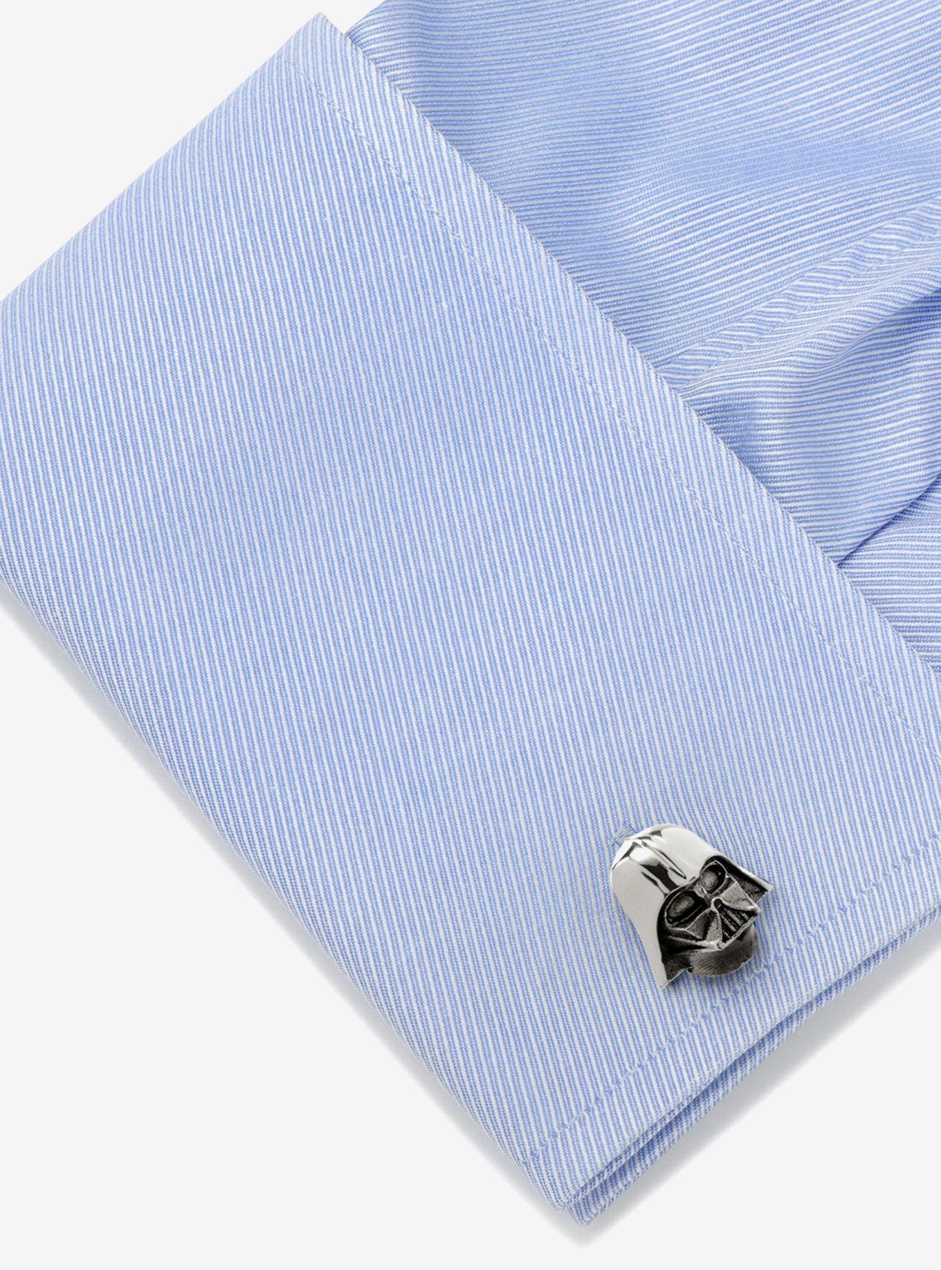 Star Wars Darth Vader 3D Sterling Silver Cufflinks, , hi-res