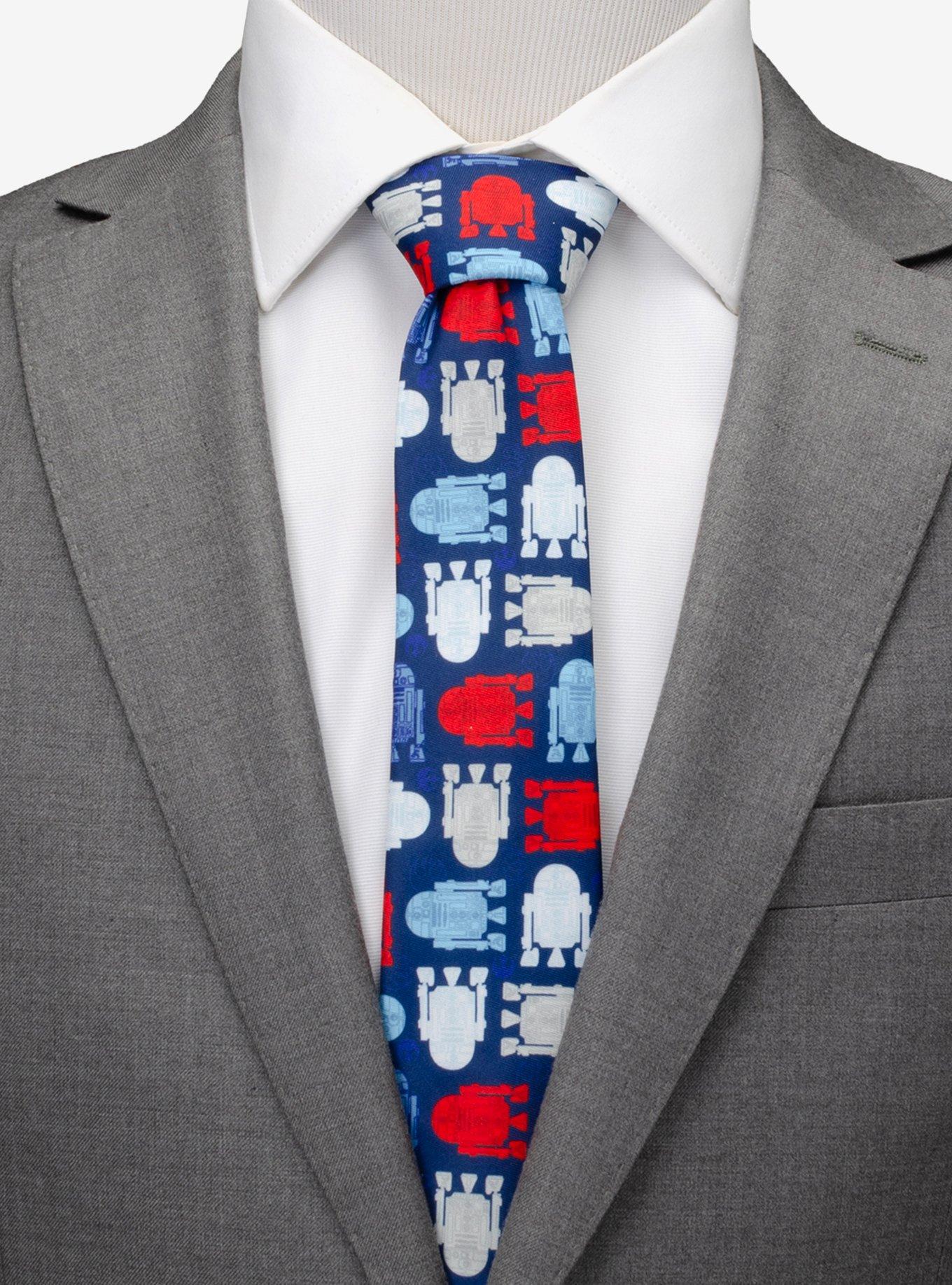 Star Wars R2-D2 Navy Men's Tie, , hi-res