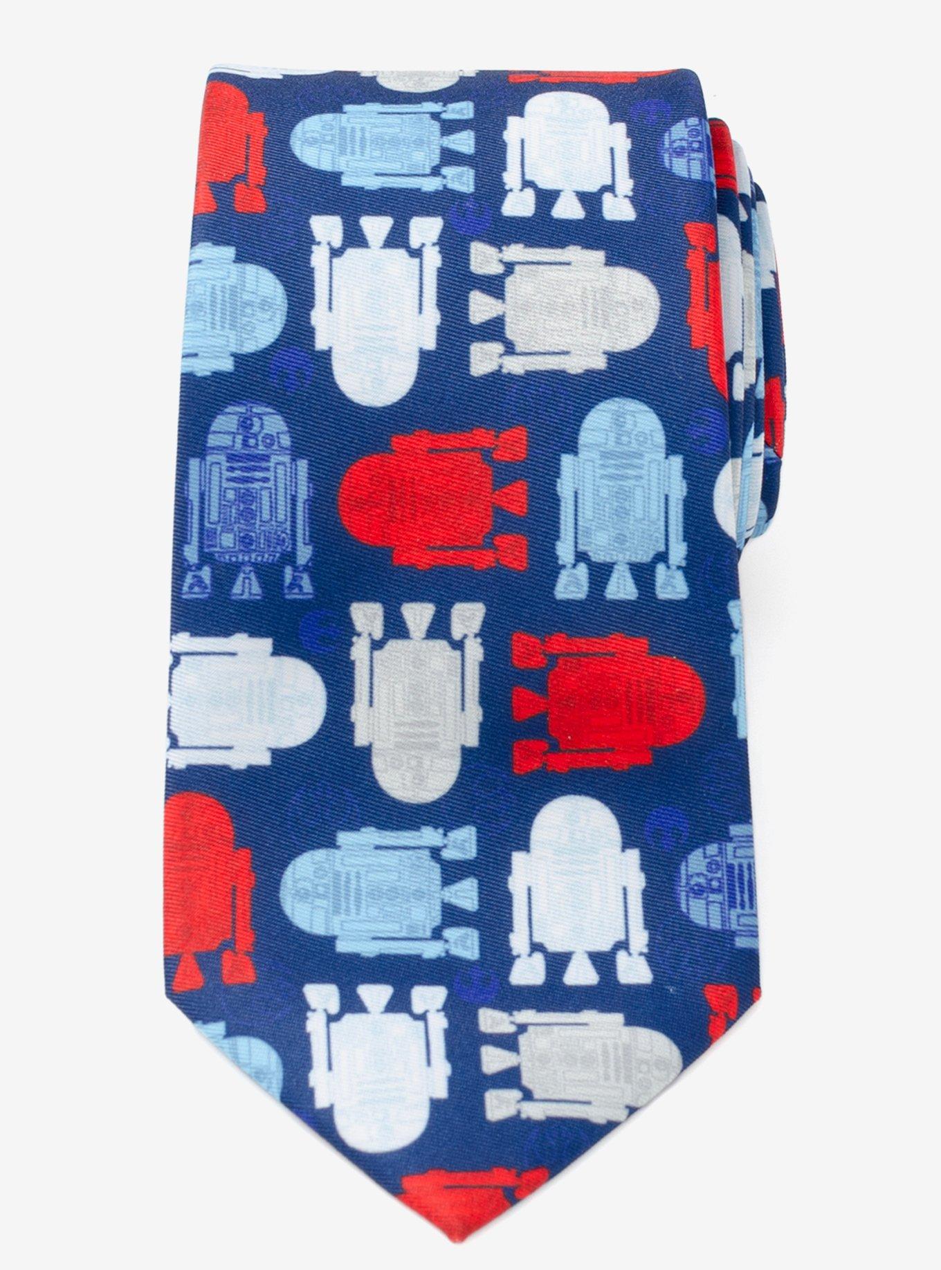 Star Wars R2-D2 Navy Men's Tie, , alternate