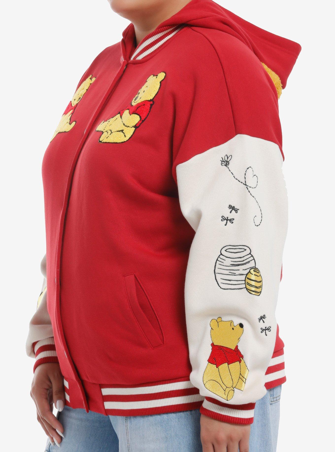 Disney Winnie The Pooh Varsity Jacket Plus Size, MULTI, alternate