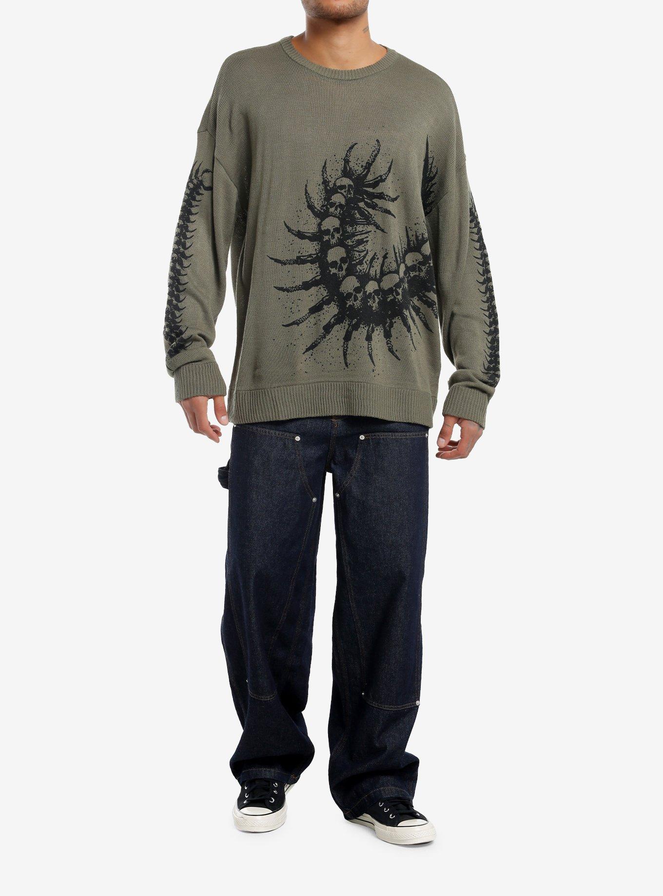 Skull Centipede Sweater, , hi-res