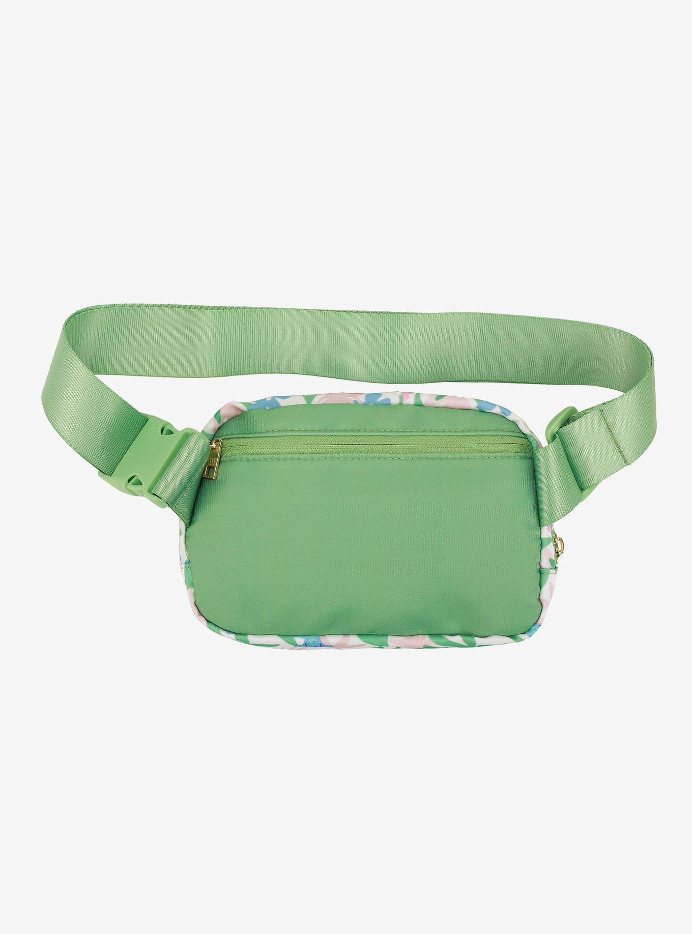 Disney Stitch Floral Fanny Pack, , alternate