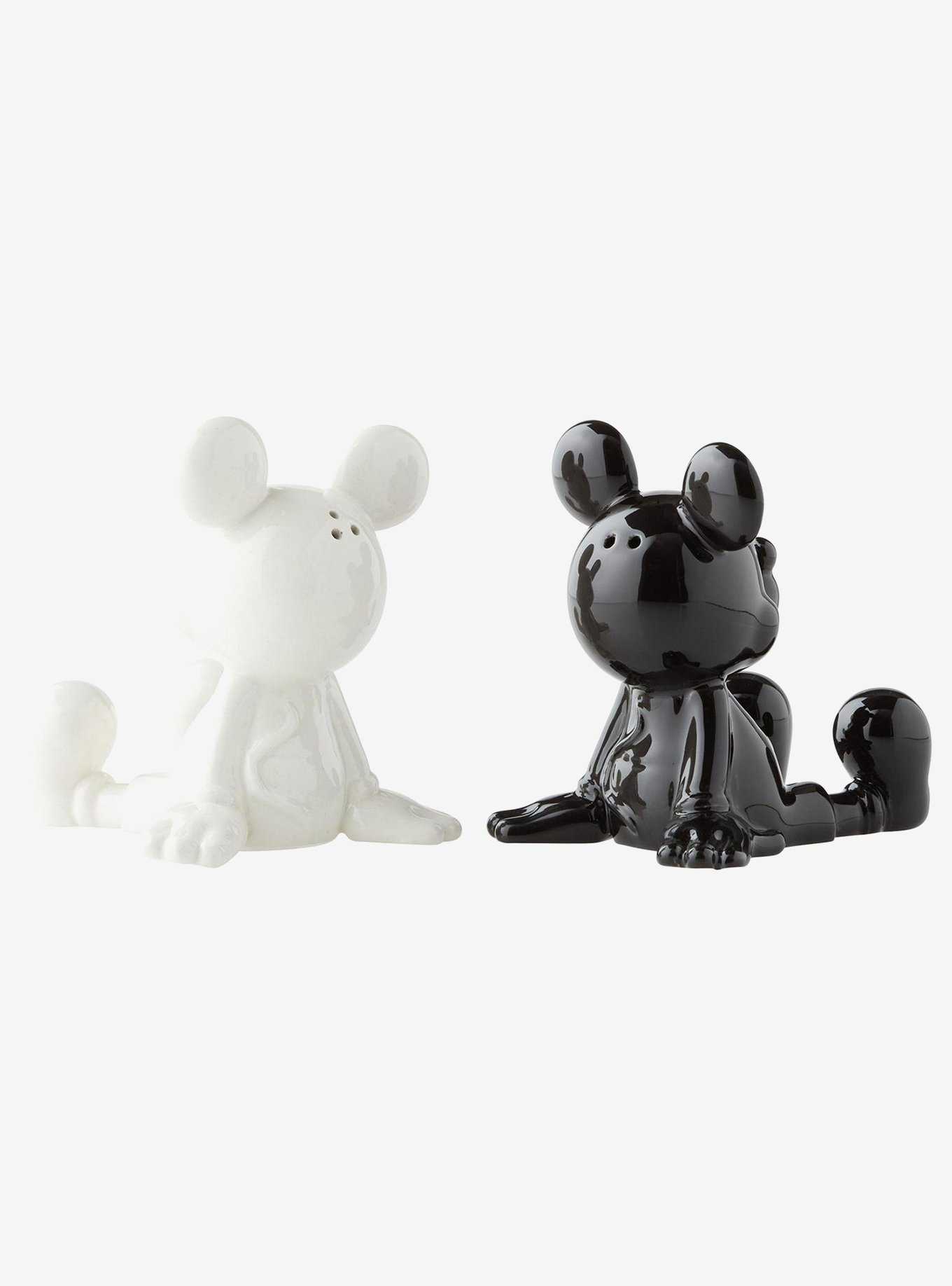 Disney Mickey Mouse Black & White Salt & Pepper Shaker, , hi-res