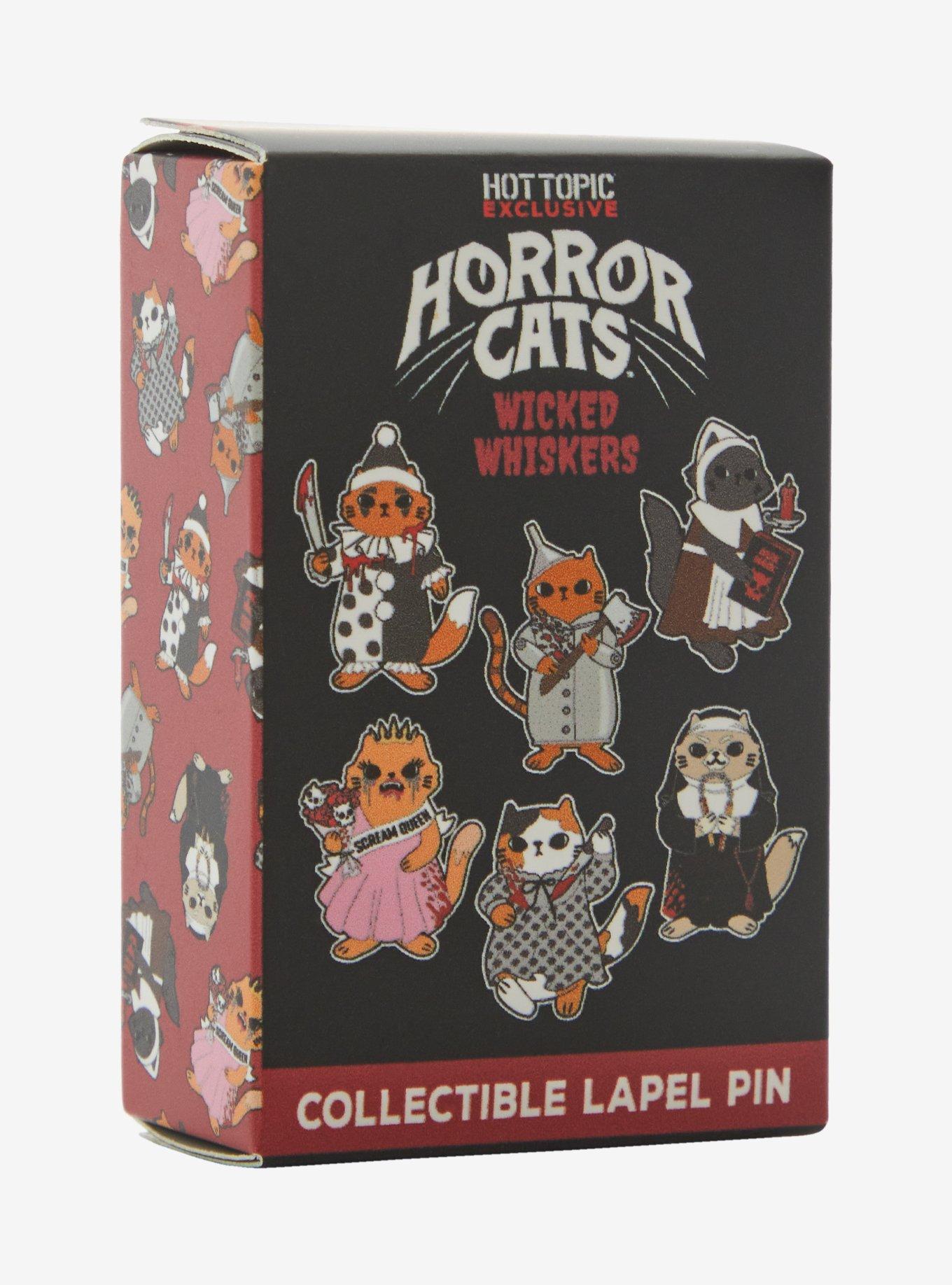Horror Cats Horror Film Blind Box Enamel Pin, , alternate