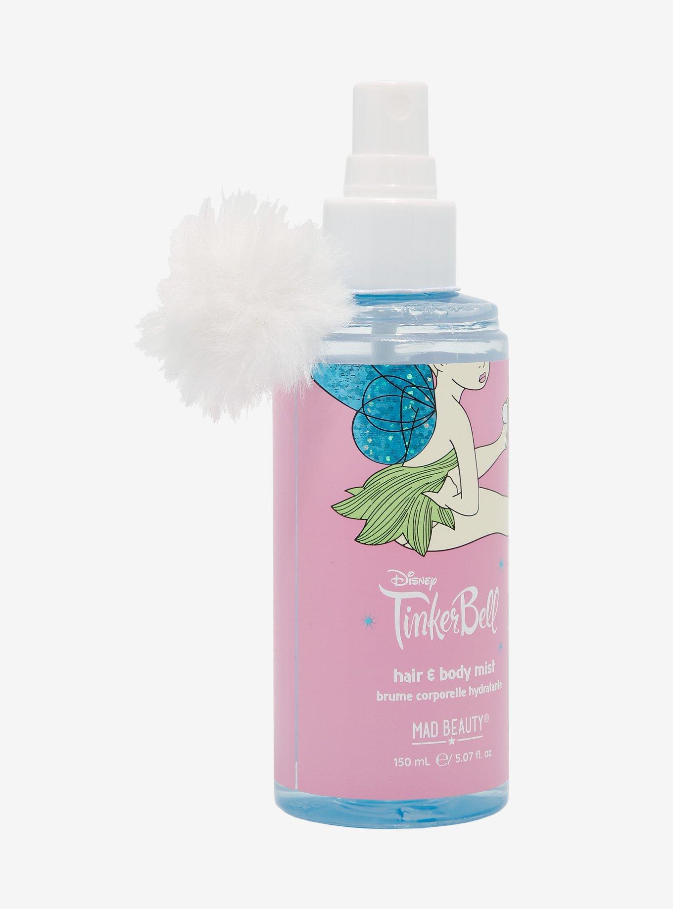 Mad Beauty Disney Tinker Bell Hair & Body Mist, , alternate