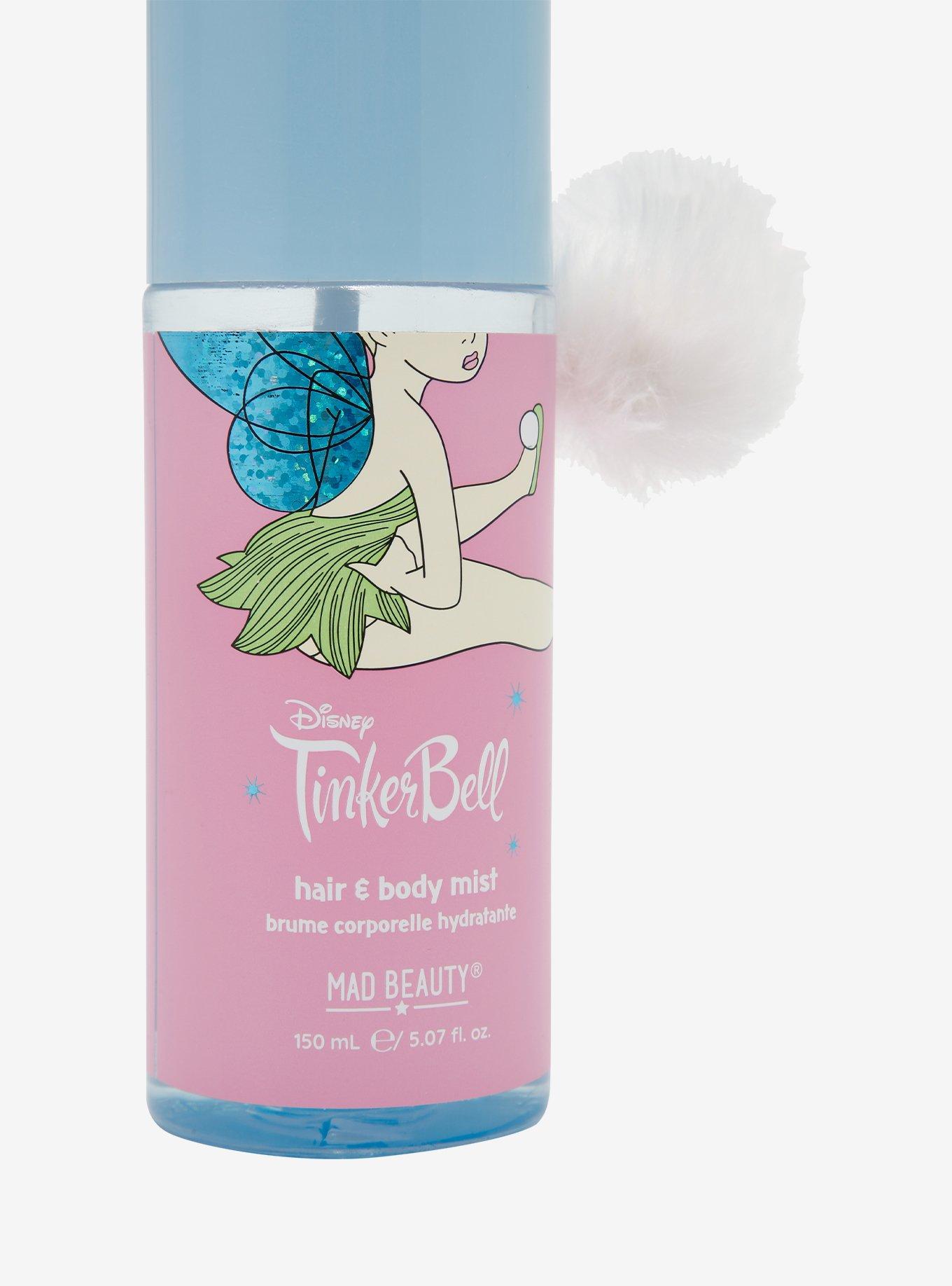 Mad Beauty Disney Tinker Bell Hair & Body Mist, , alternate