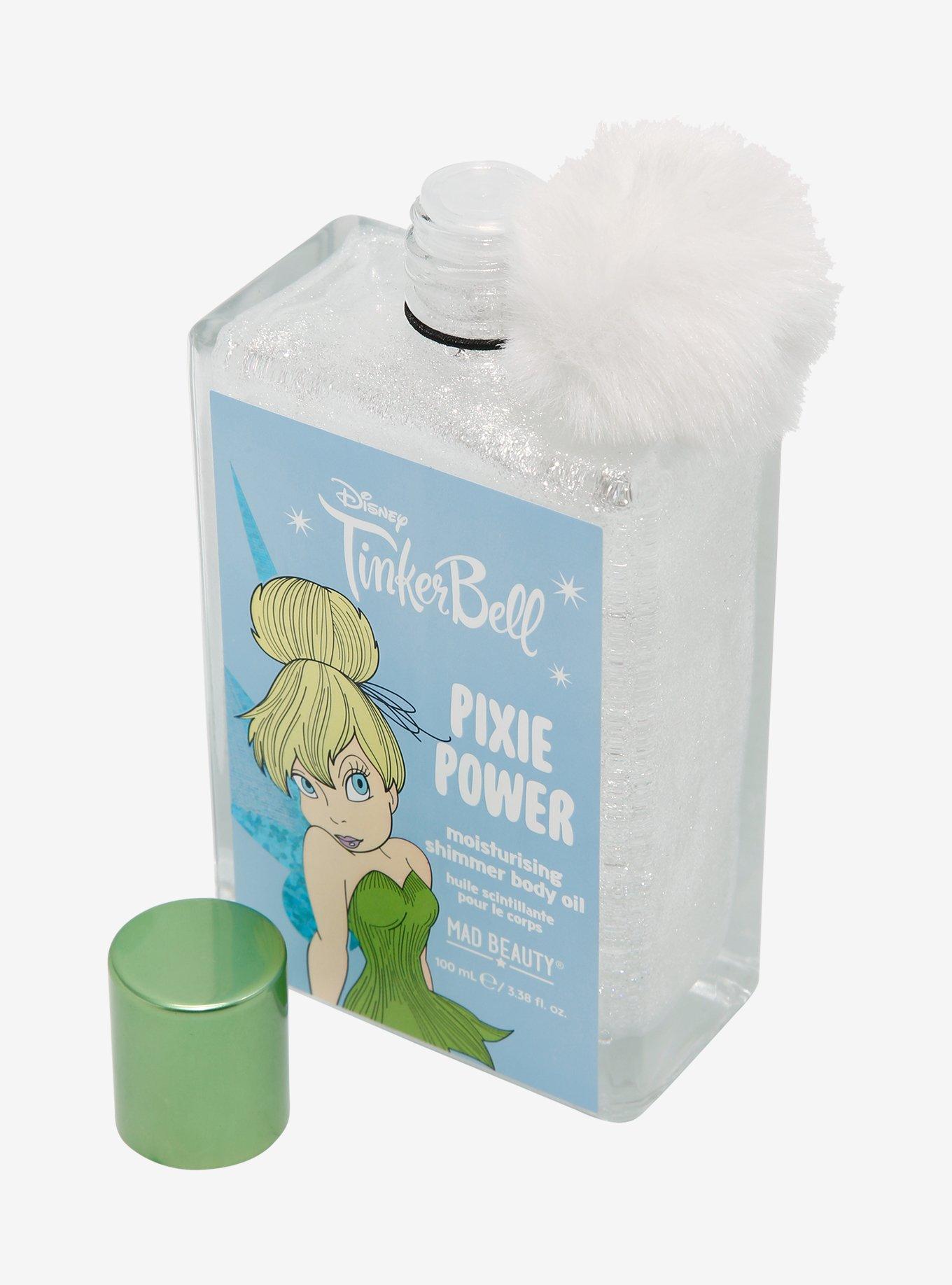 Mad Beauty Disney Tinker Bell Pixie Power Shimmer Body Oil, , alternate