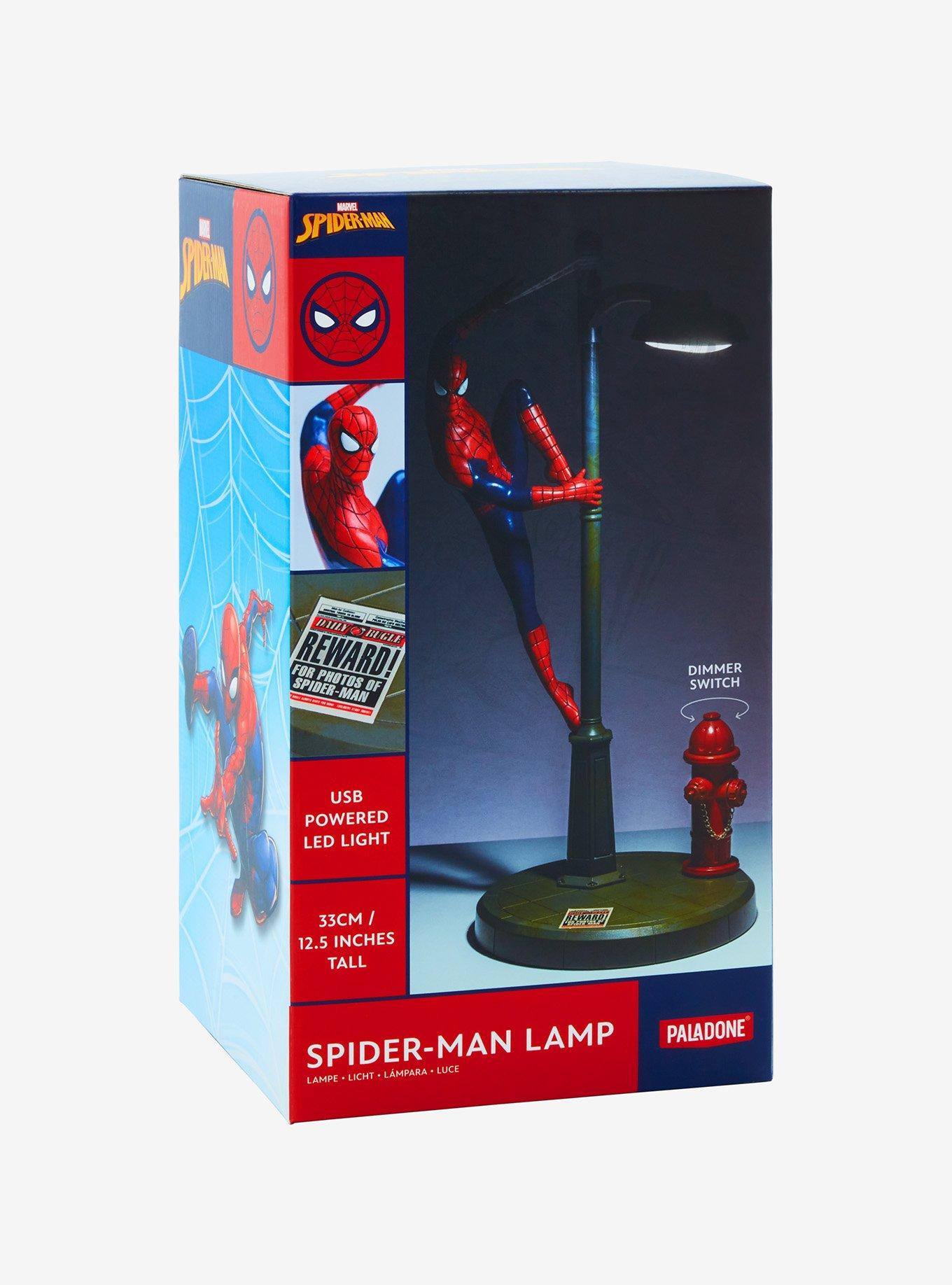 Marvel Spider-Man Streetlight Figural Desk Lamp, , alternate