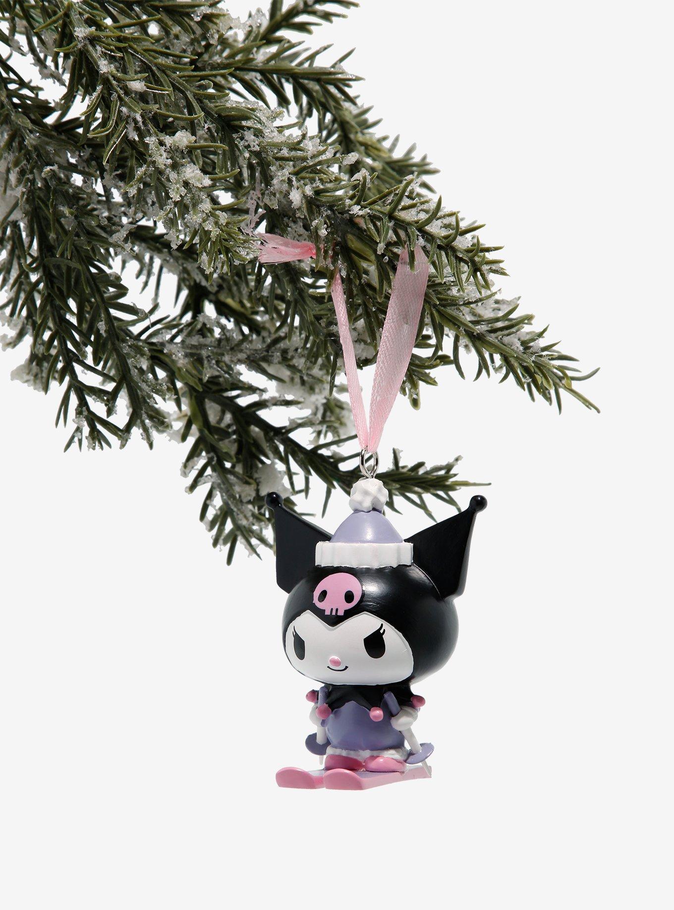 Sanrio Kuromi Skiing Holiday Ornament, , alternate