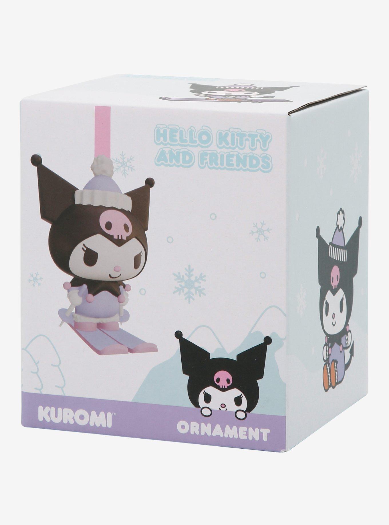 Sanrio Kuromi Skiing Holiday Ornament, , alternate