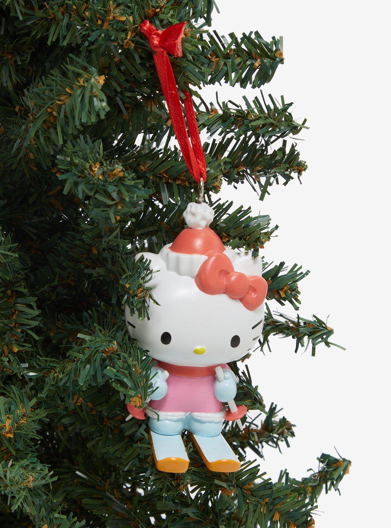 Sanrio Hello Kitty Skiing Holiday Ornament, , alternate