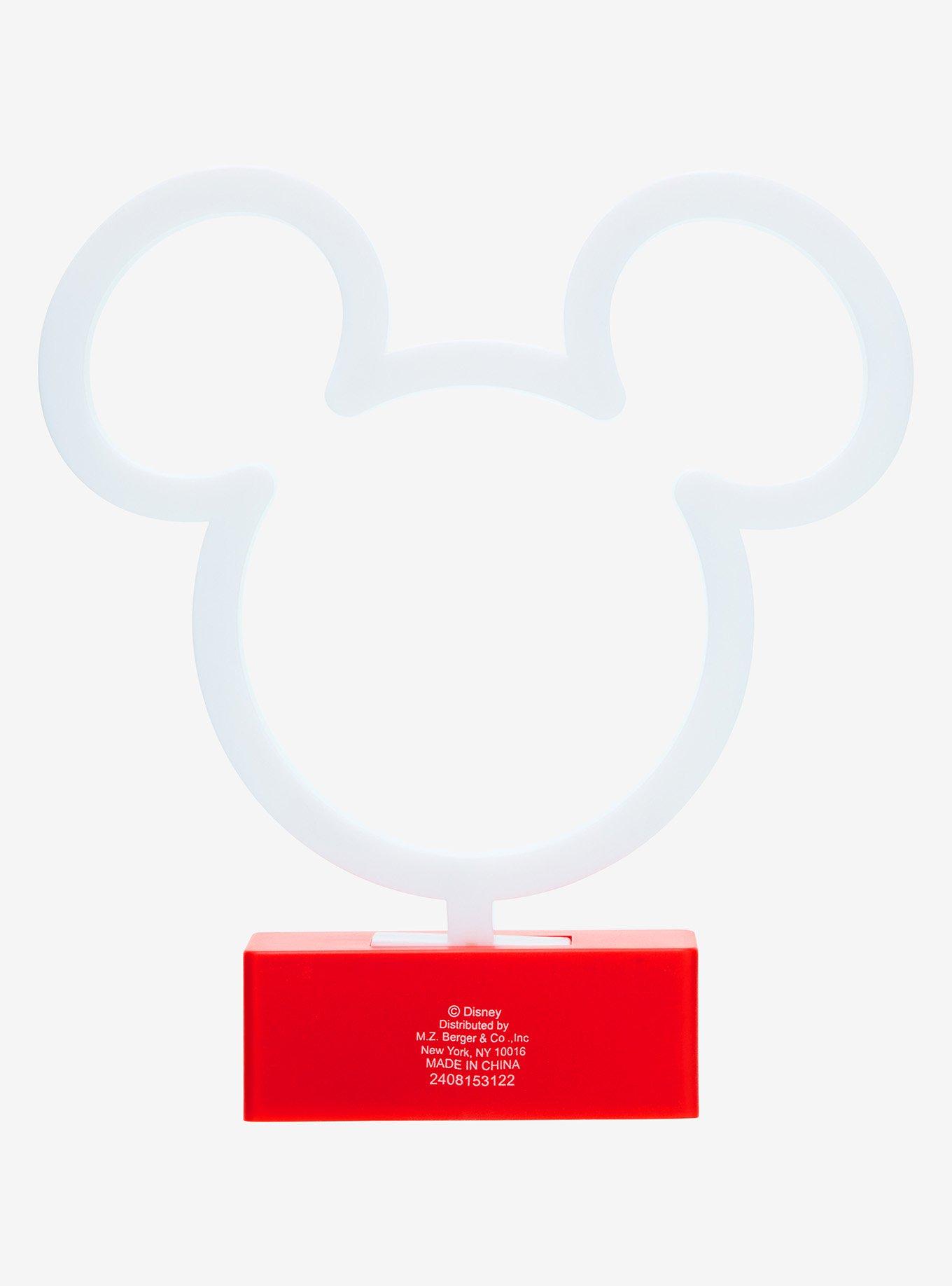 Disney Mickey Mouse Silhouette LED Lamp — BoxLunch Exclusive, , alternate