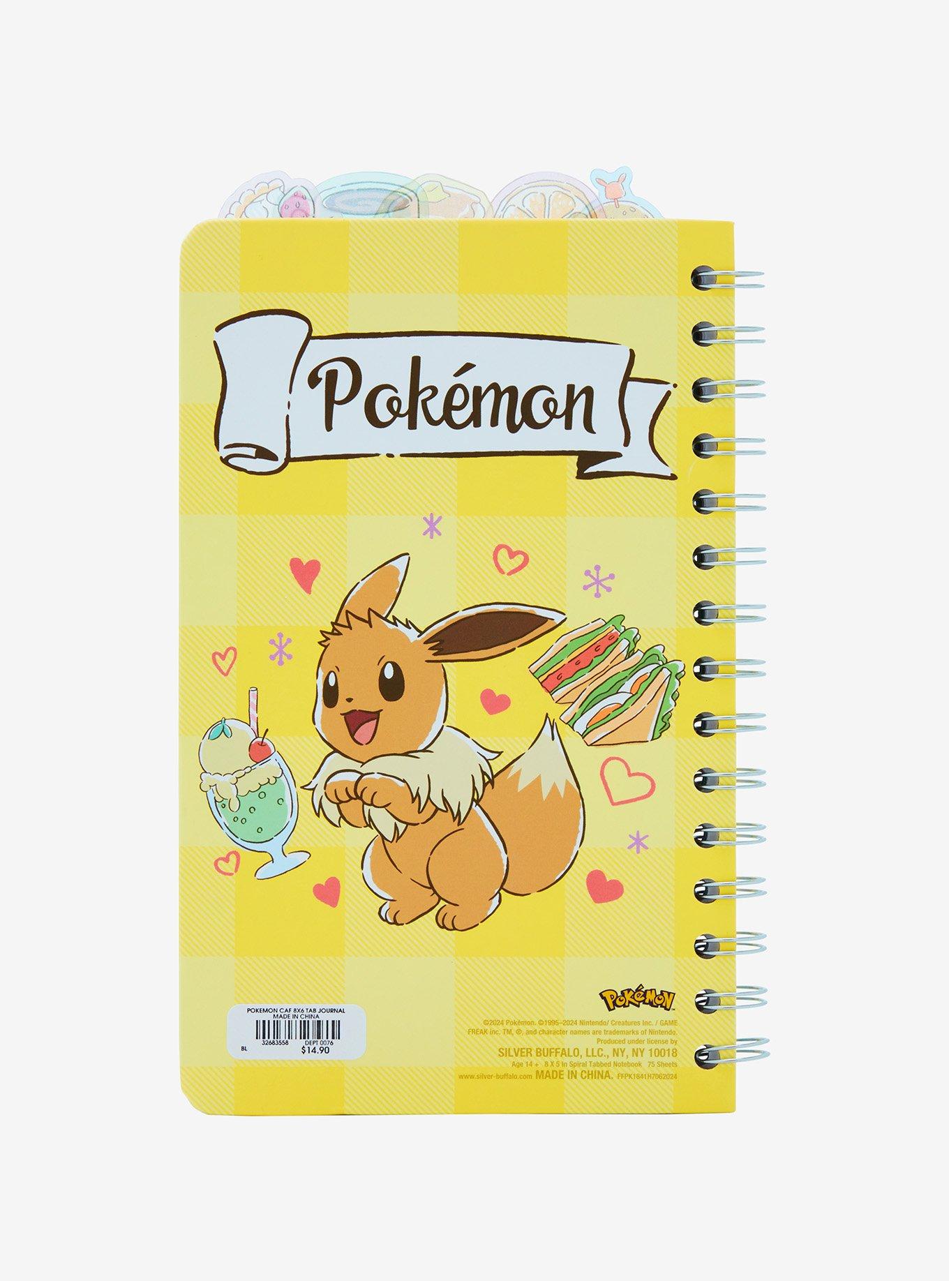 Pok&eacute;mon Pikachu Foods Figural Tab Journal - BoxLunch Exclusive, , alternate