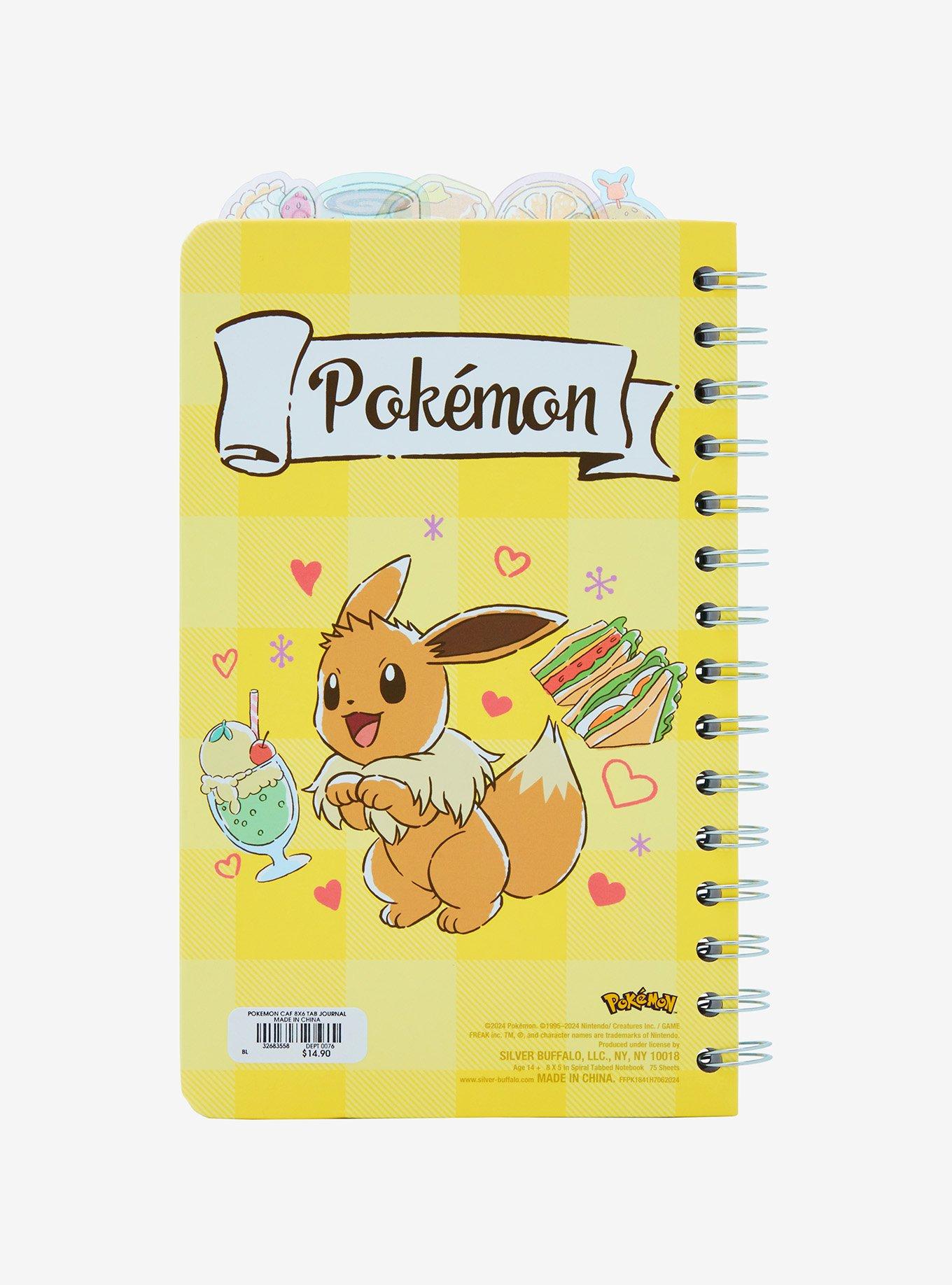 Pokémon Pikachu Foods Figural Tab Journal - BoxLunch Exclusive, , alternate