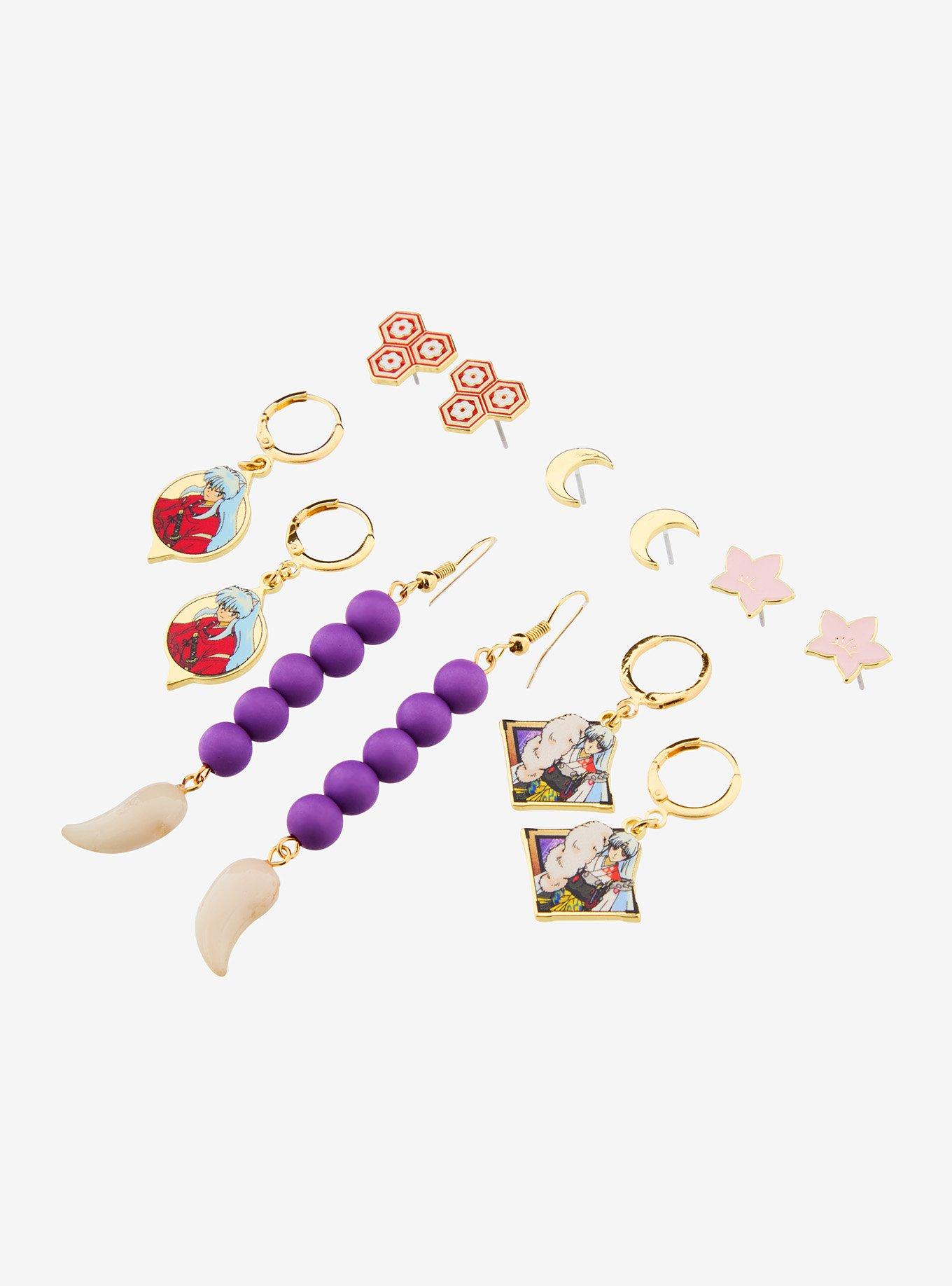 InuYasha Sesshomaru & Inuyasha Earring Set, , alternate