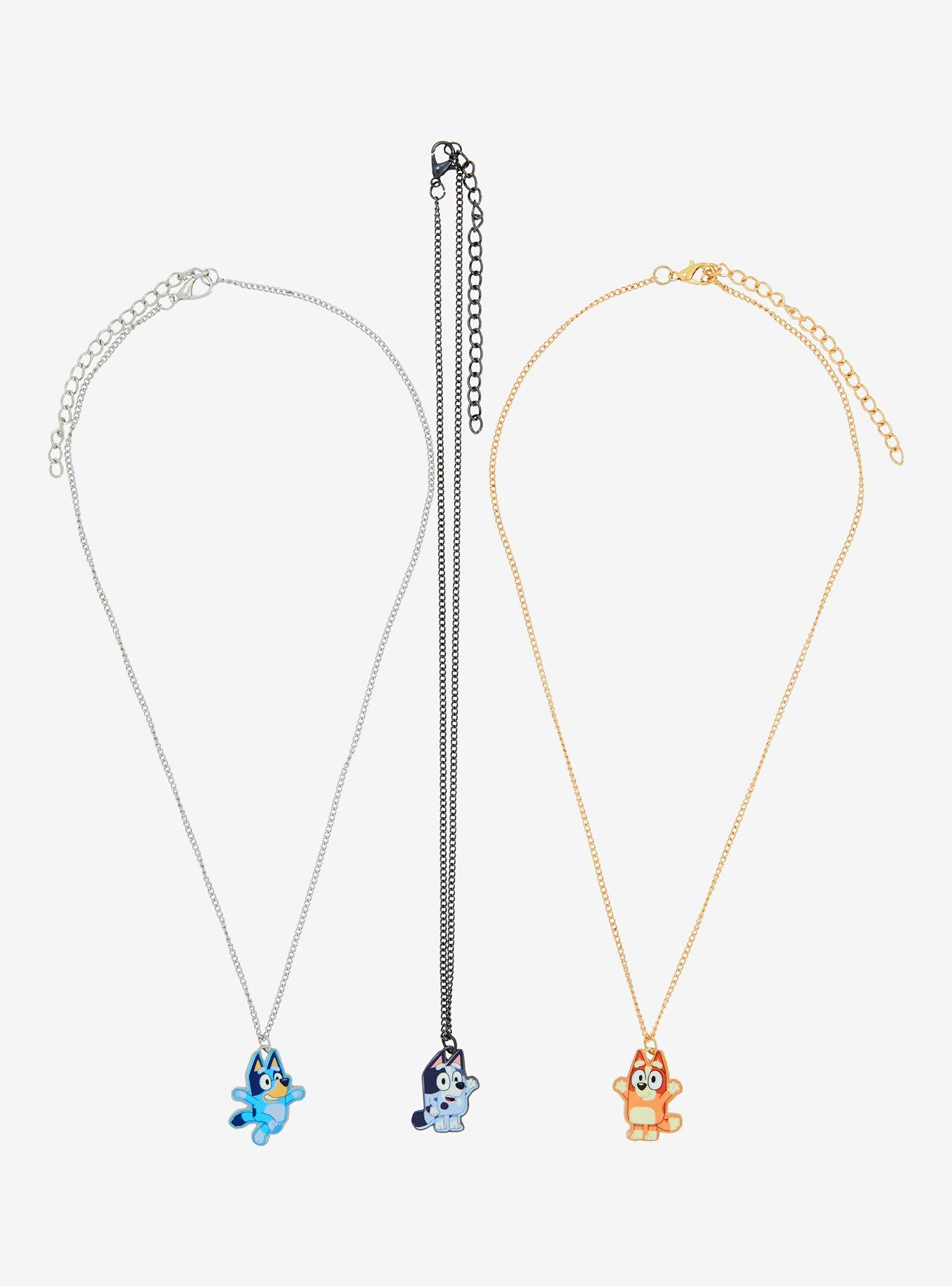 Bluey Trio Necklace Set, , hi-res