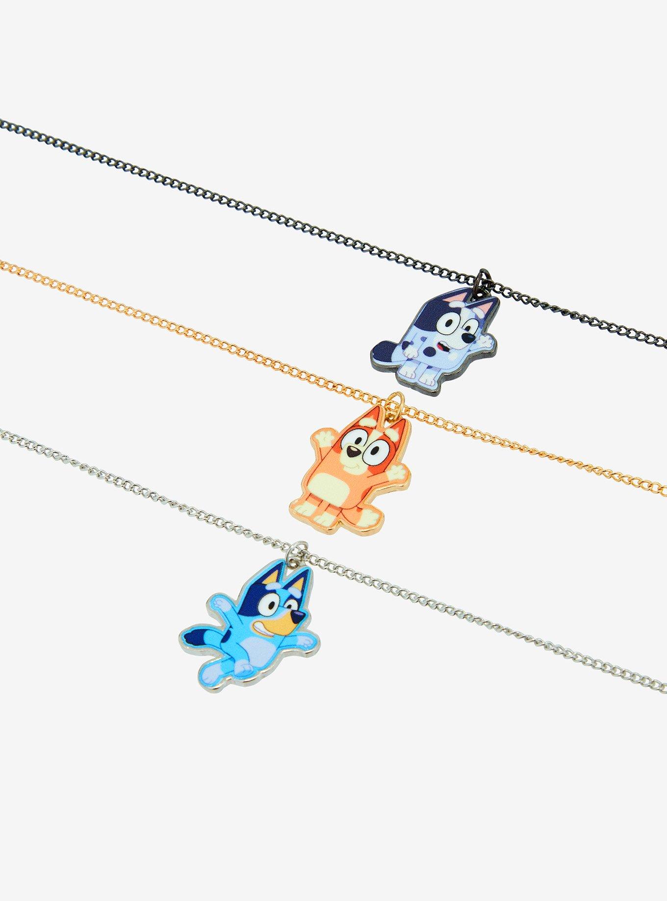 Bluey Trio Necklace Set, , alternate