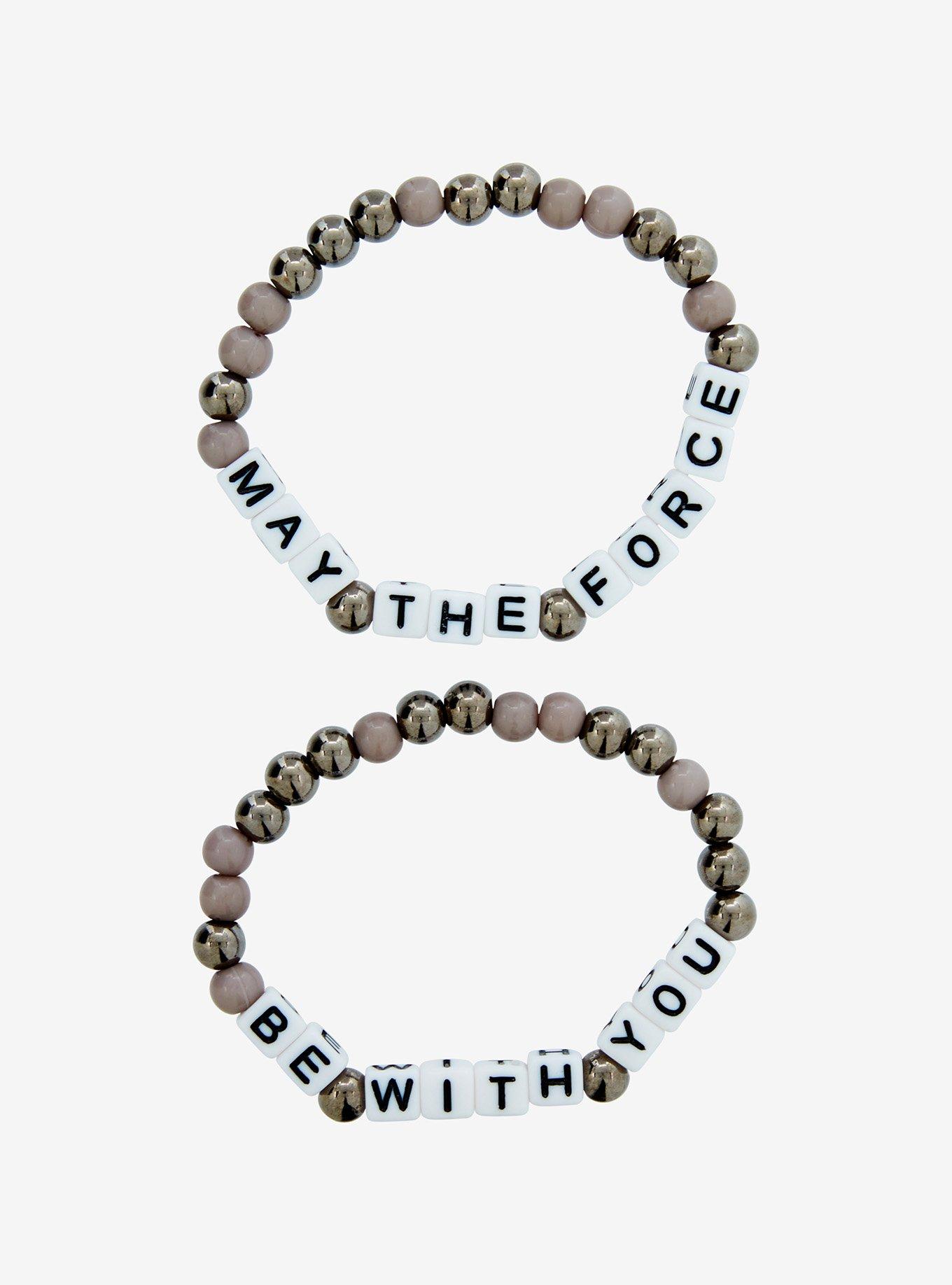 Star Wars May The Force Be With You Bracelet Set, , hi-res