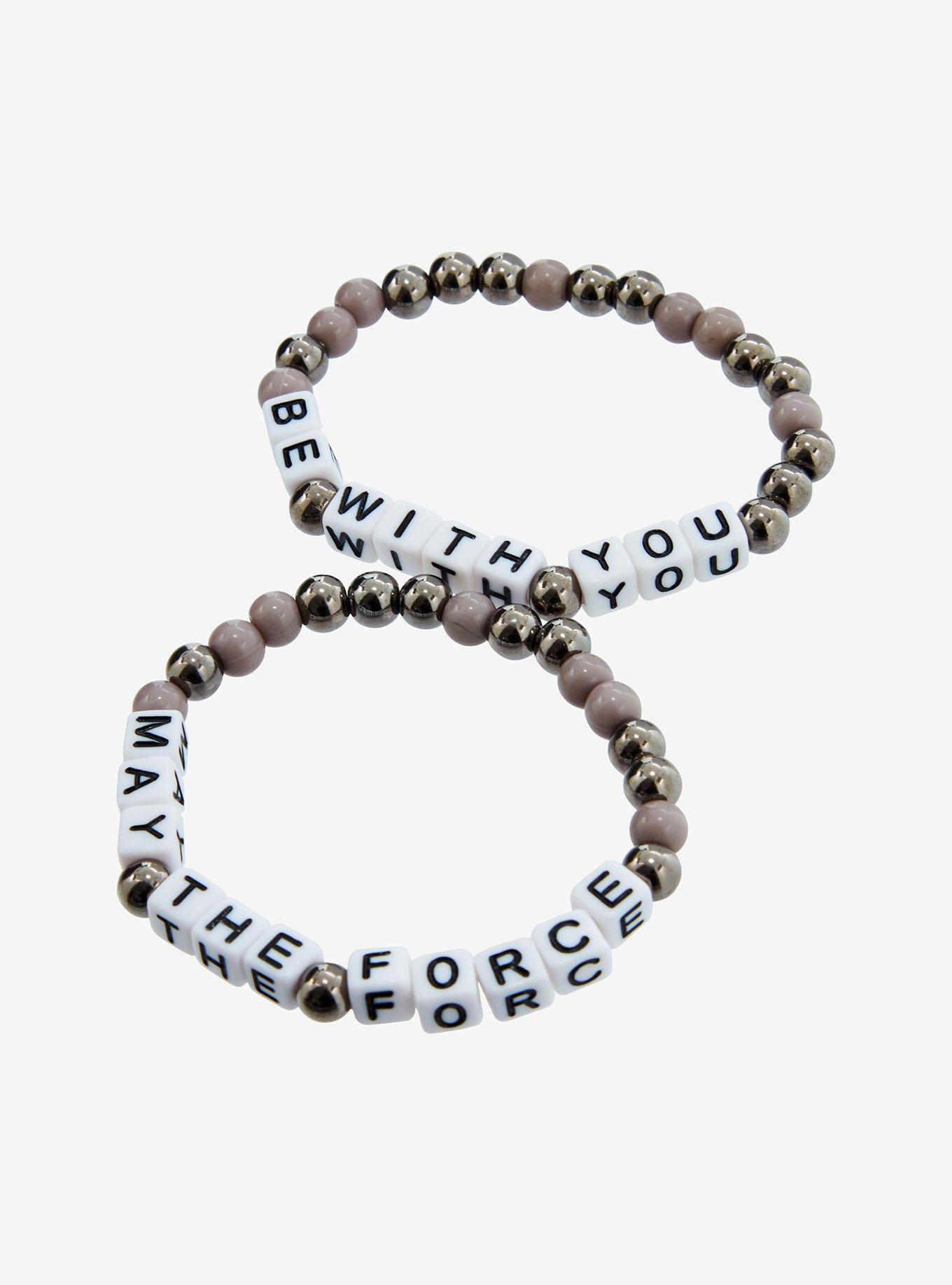 Star Wars May The Force Be With You Bracelet Set, , alternate