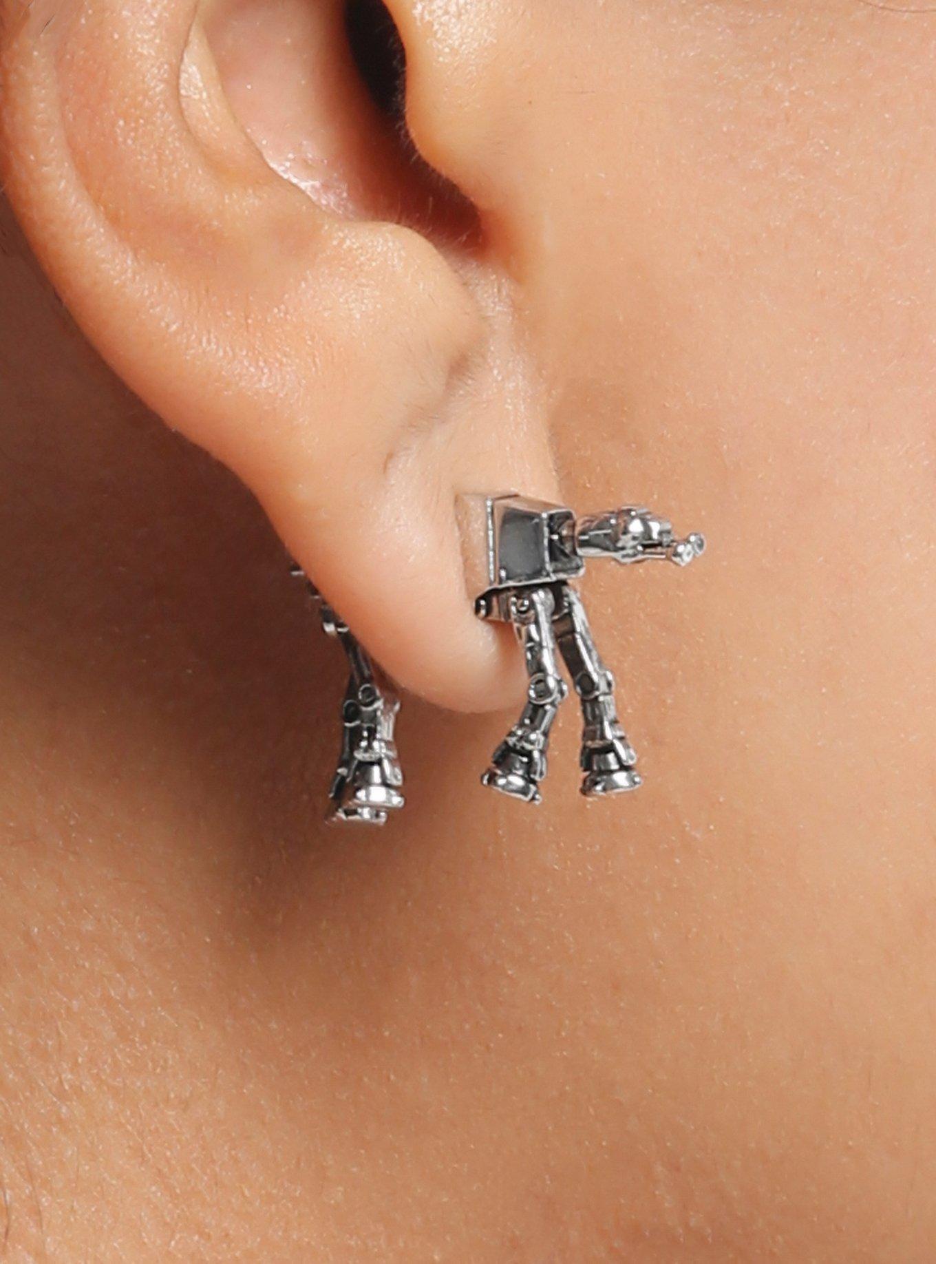 Star Wars AT-AT Front/Back Earrings, , hi-res