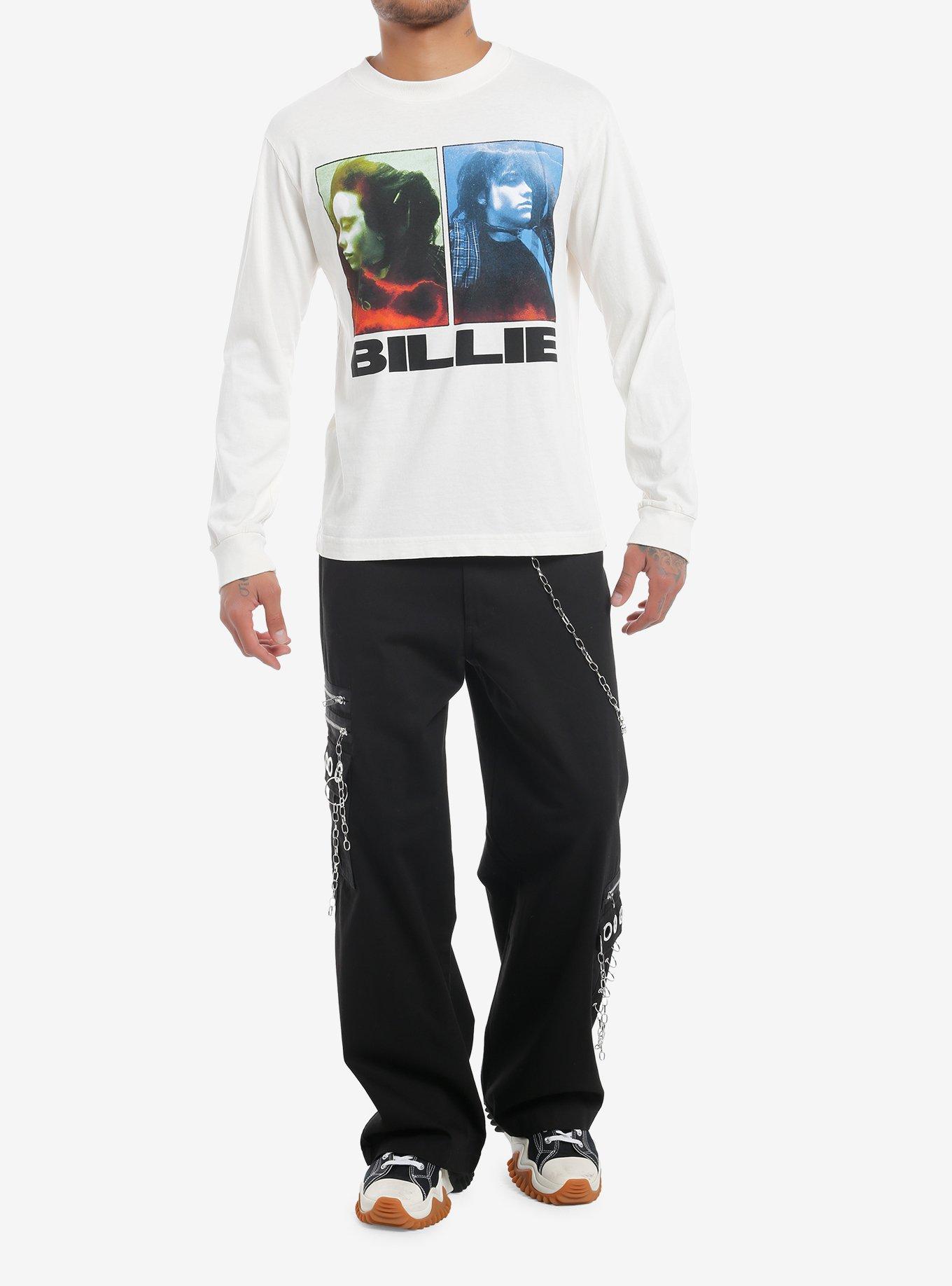 Billie Eilish Hit Me Hard And Soft Double Portrait Long-Sleeve T-Shirt, , hi-res