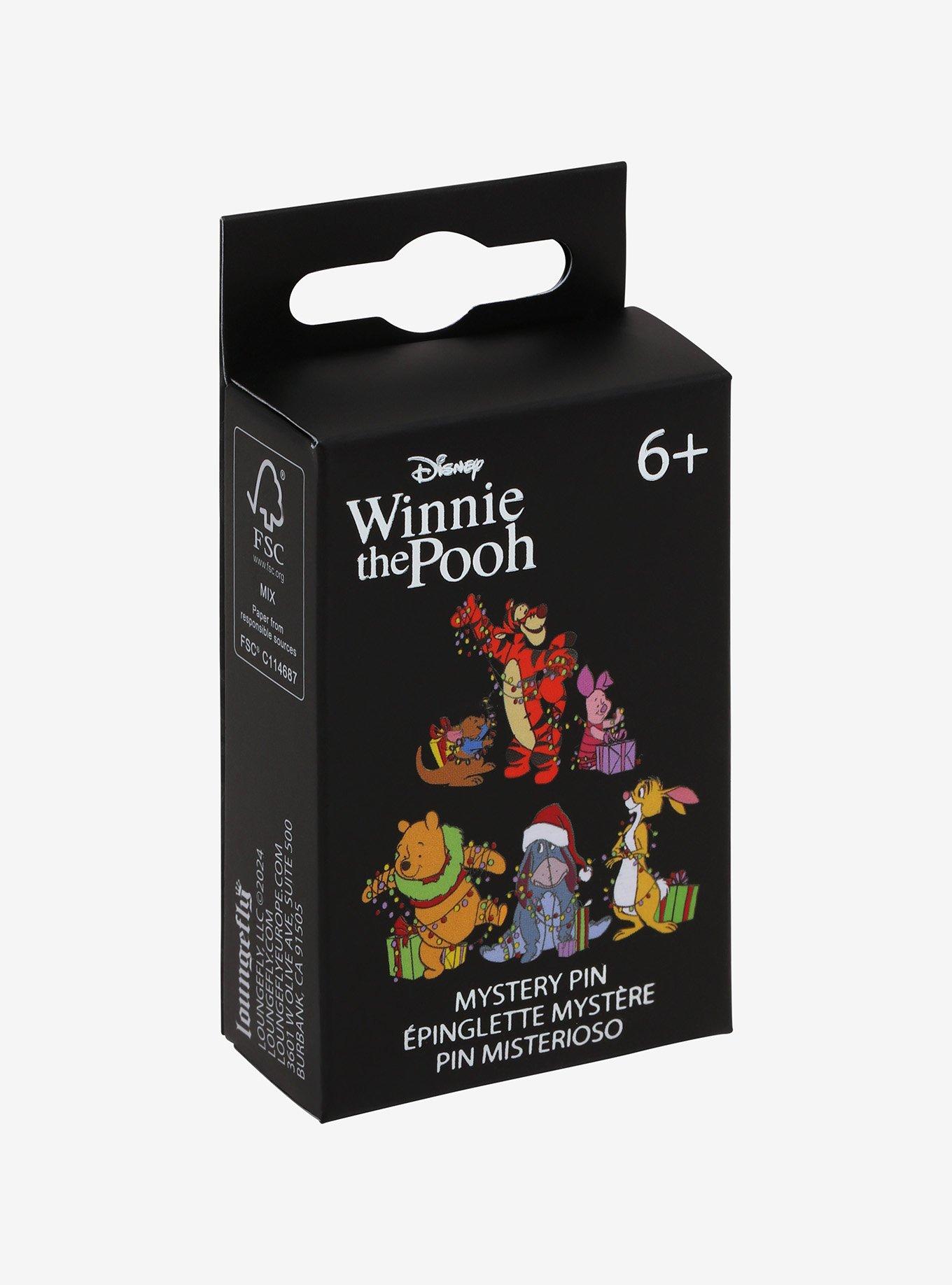 Loungefly Disney Winnie The Pooh Character Holiday Lights Blind Box Enamel Pin, , alternate