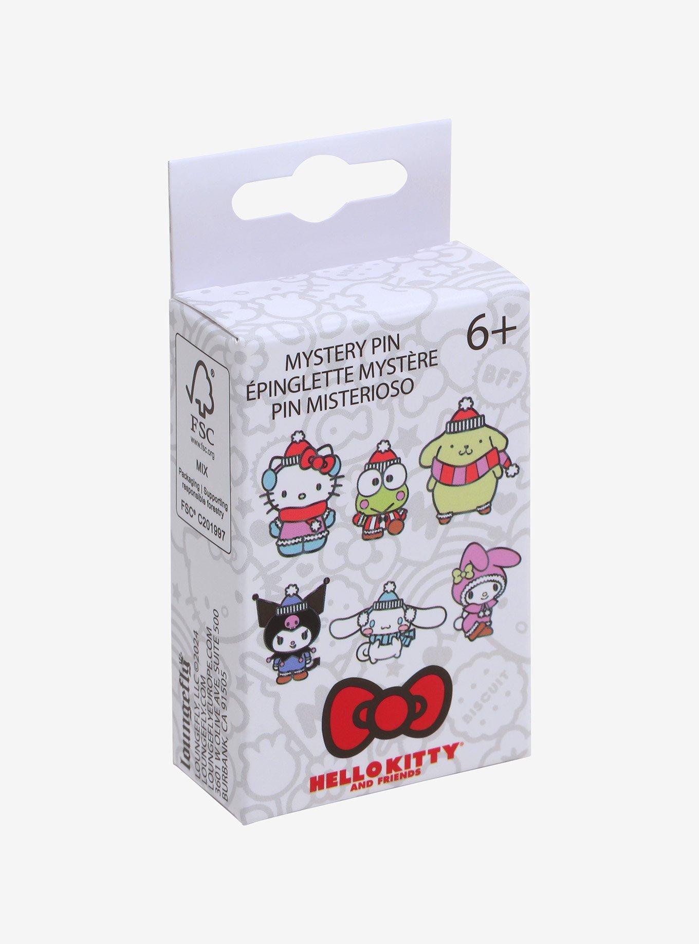 Loungefly Hello Kitty And Friends Character Winter Outfit Blind Box Enamel Pin, , hi-res