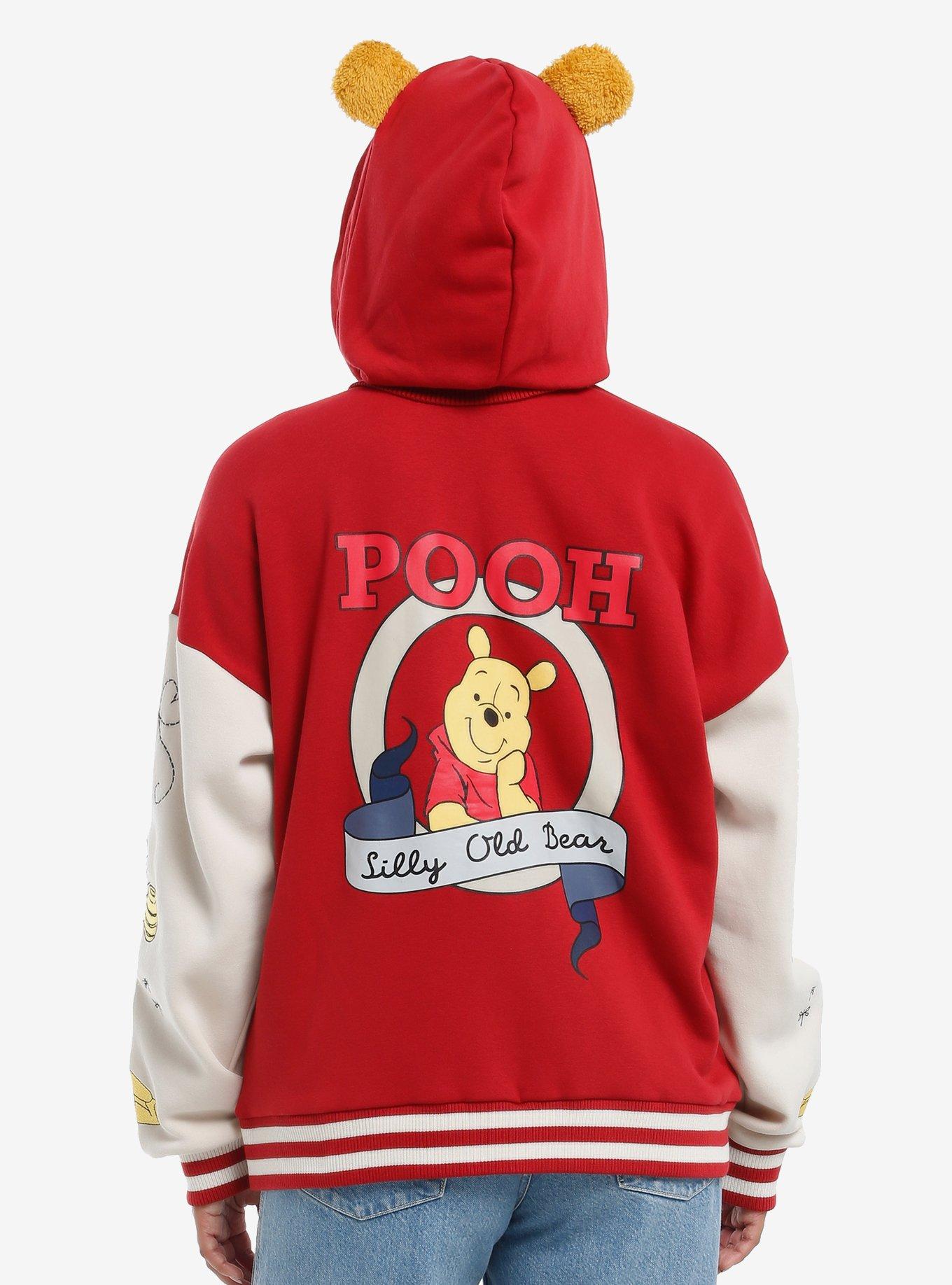 Disney Winnie The Pooh Girls Varsity Jacket, , hi-res