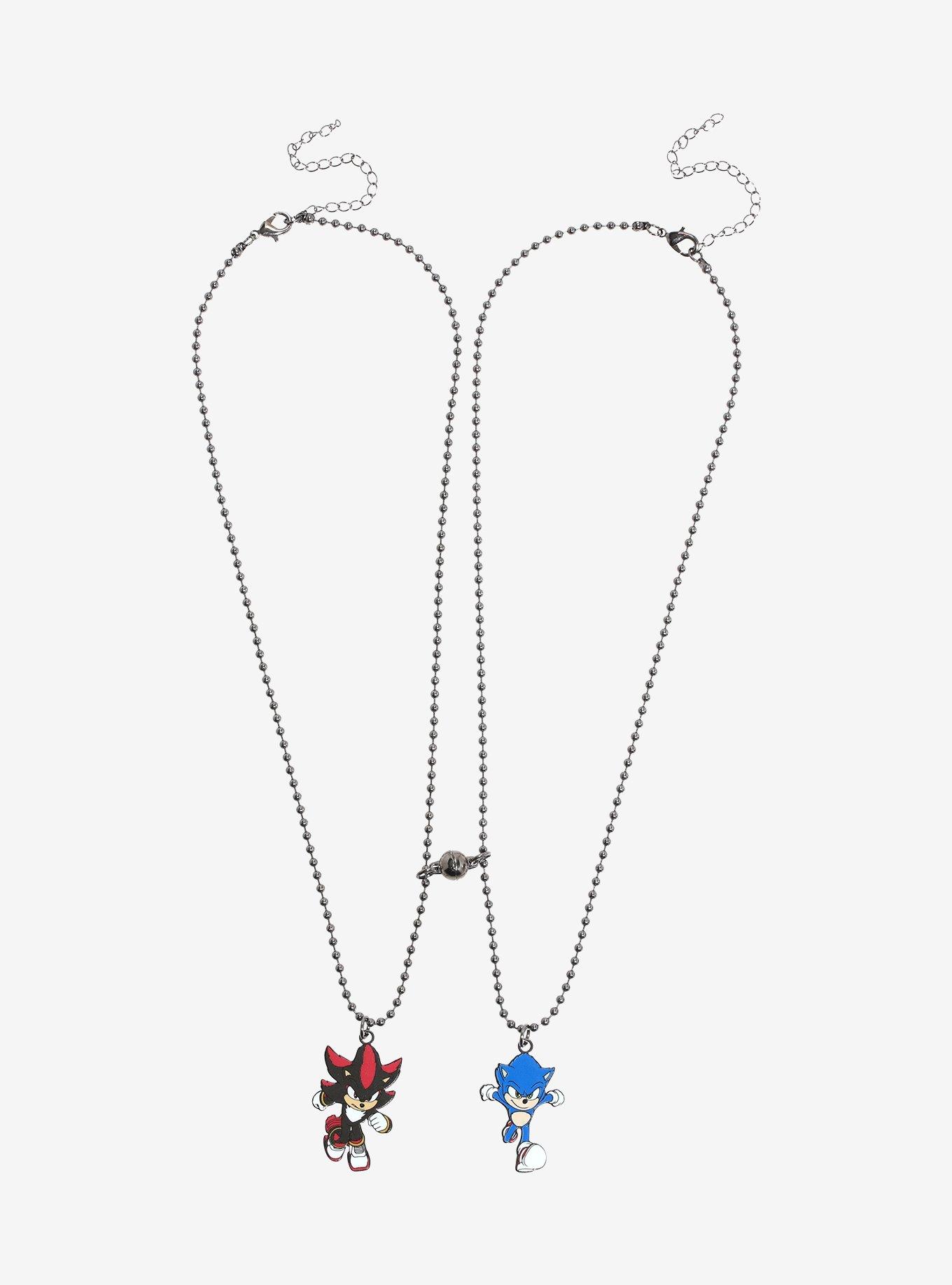 Sonic The Hedgehog 3 Sonic & Shadow Best Friend Necklace Set, , hi-res