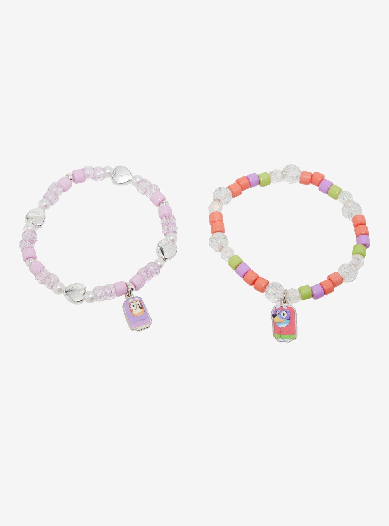 Bluey Grannies Duo Best Friend Bead Bracelet Set, , alternate