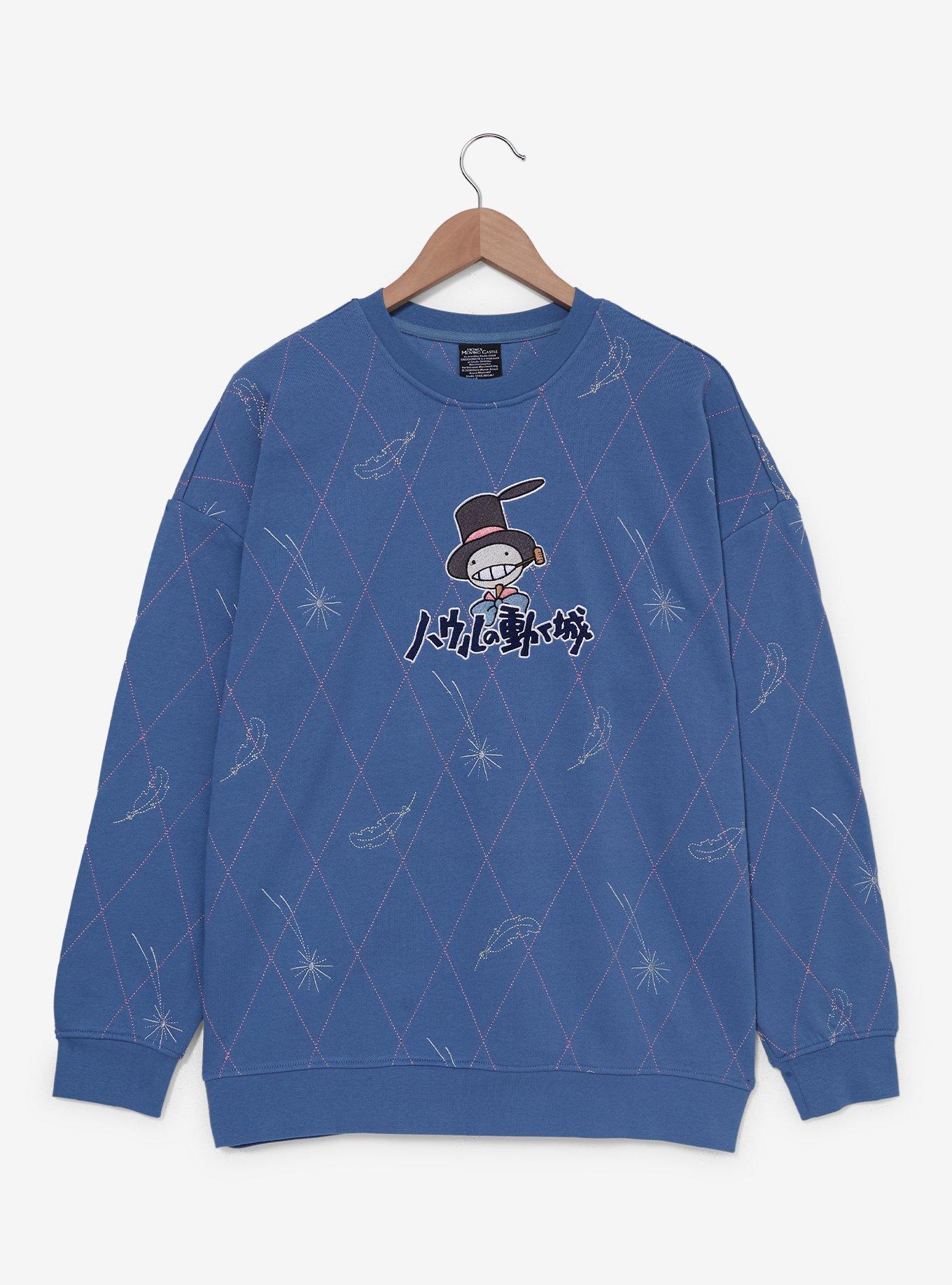 Studio Ghibli&reg; Howl's Moving Castle Turnip Head Quilted Crewneck - BoxLunch Exclusive, MULTI, alternate