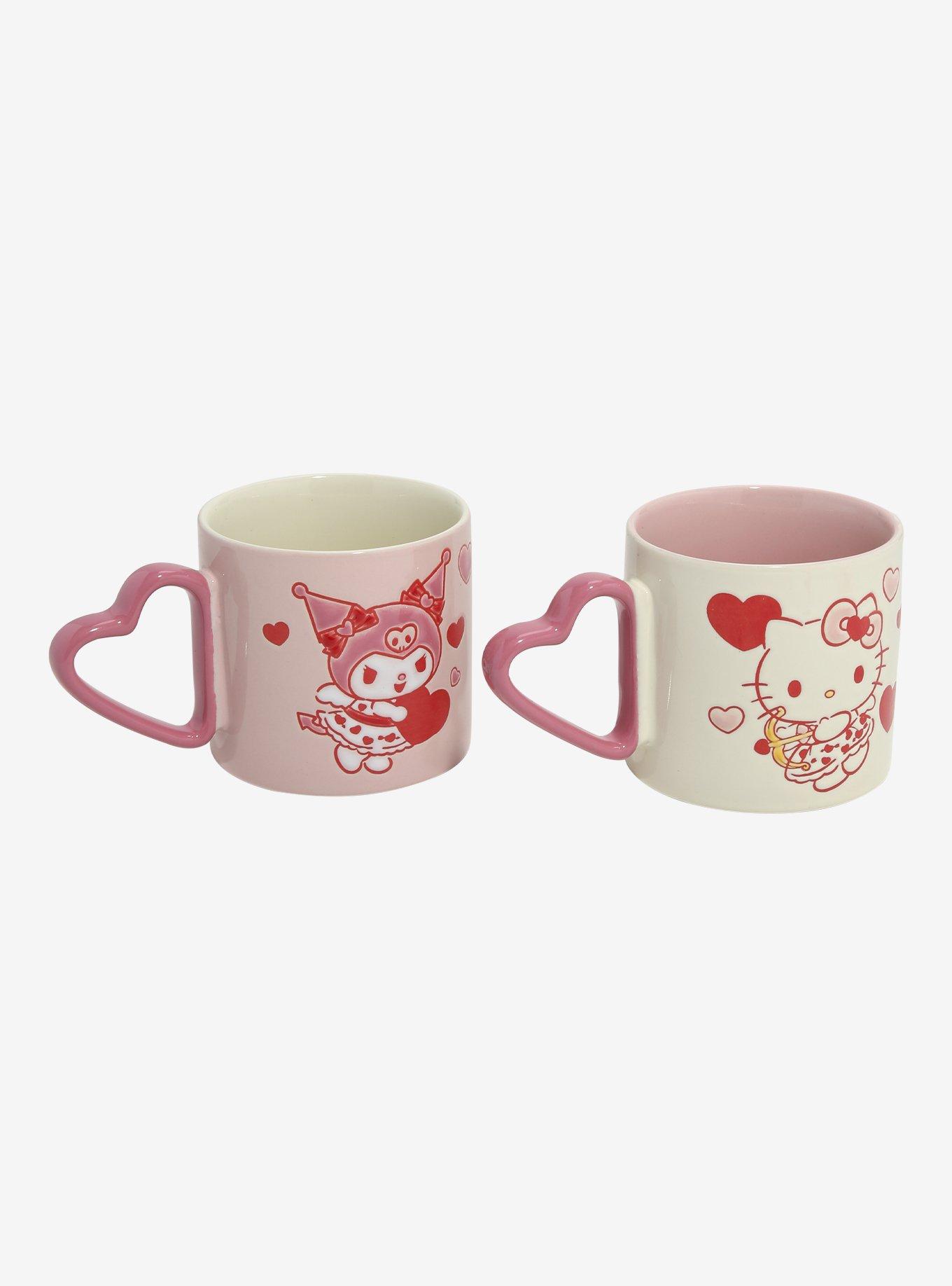 Sanrio Hello Kitty & Kuromi Valentine's Day Hearts Mug Set, , alternate
