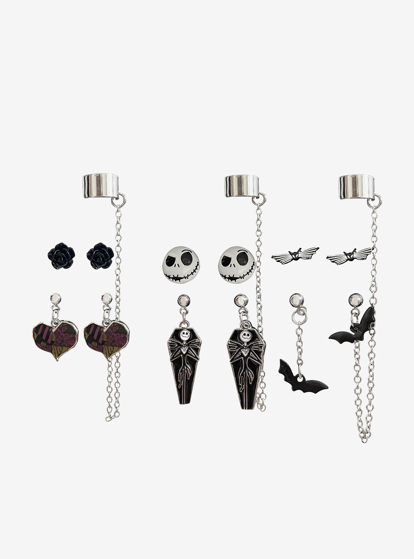 Her Universe The Nightmare Before Christmas Jack Icon Earring Set, , alternate