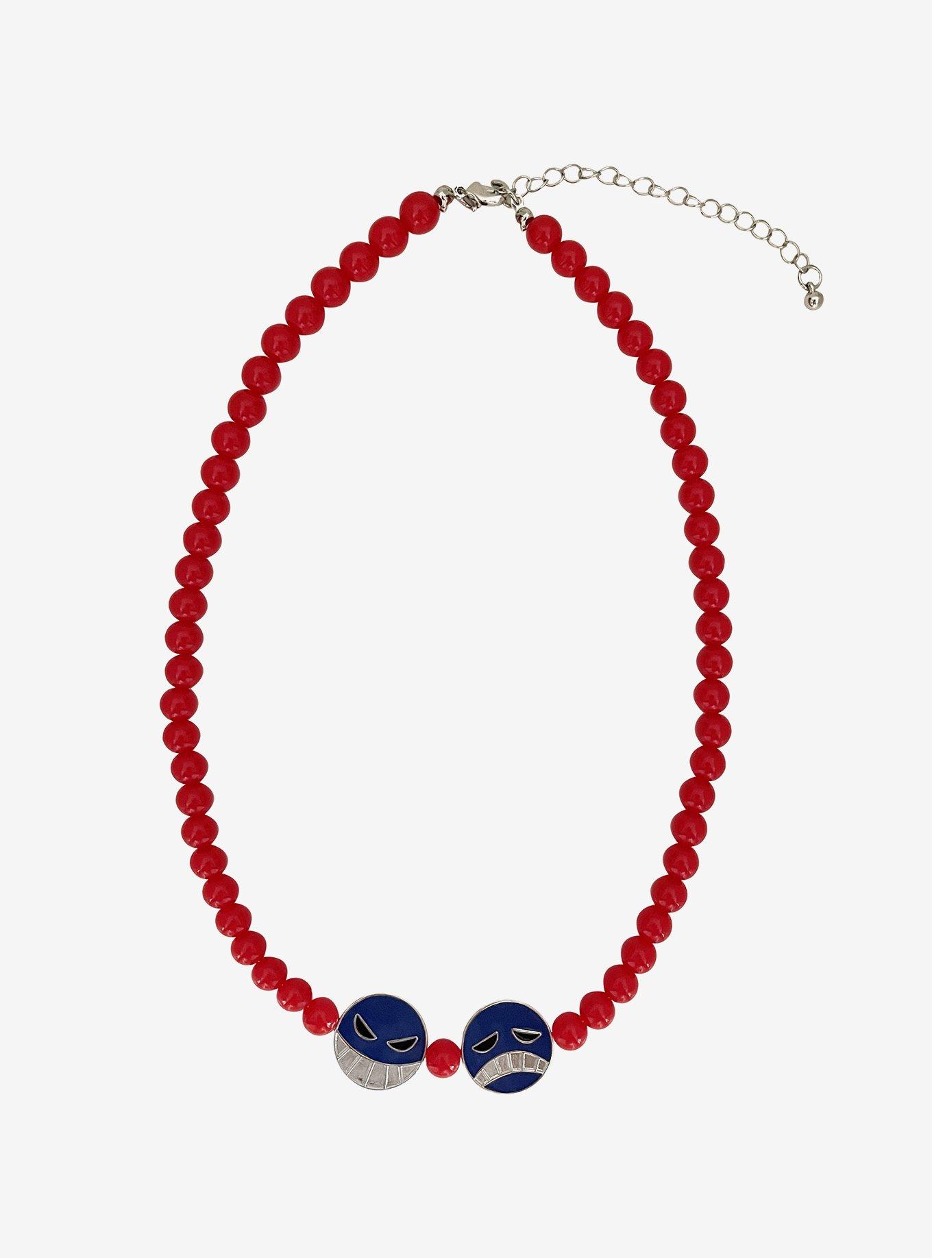 One Piece Portgas D. Ace Replica Bead Necklace, , alternate