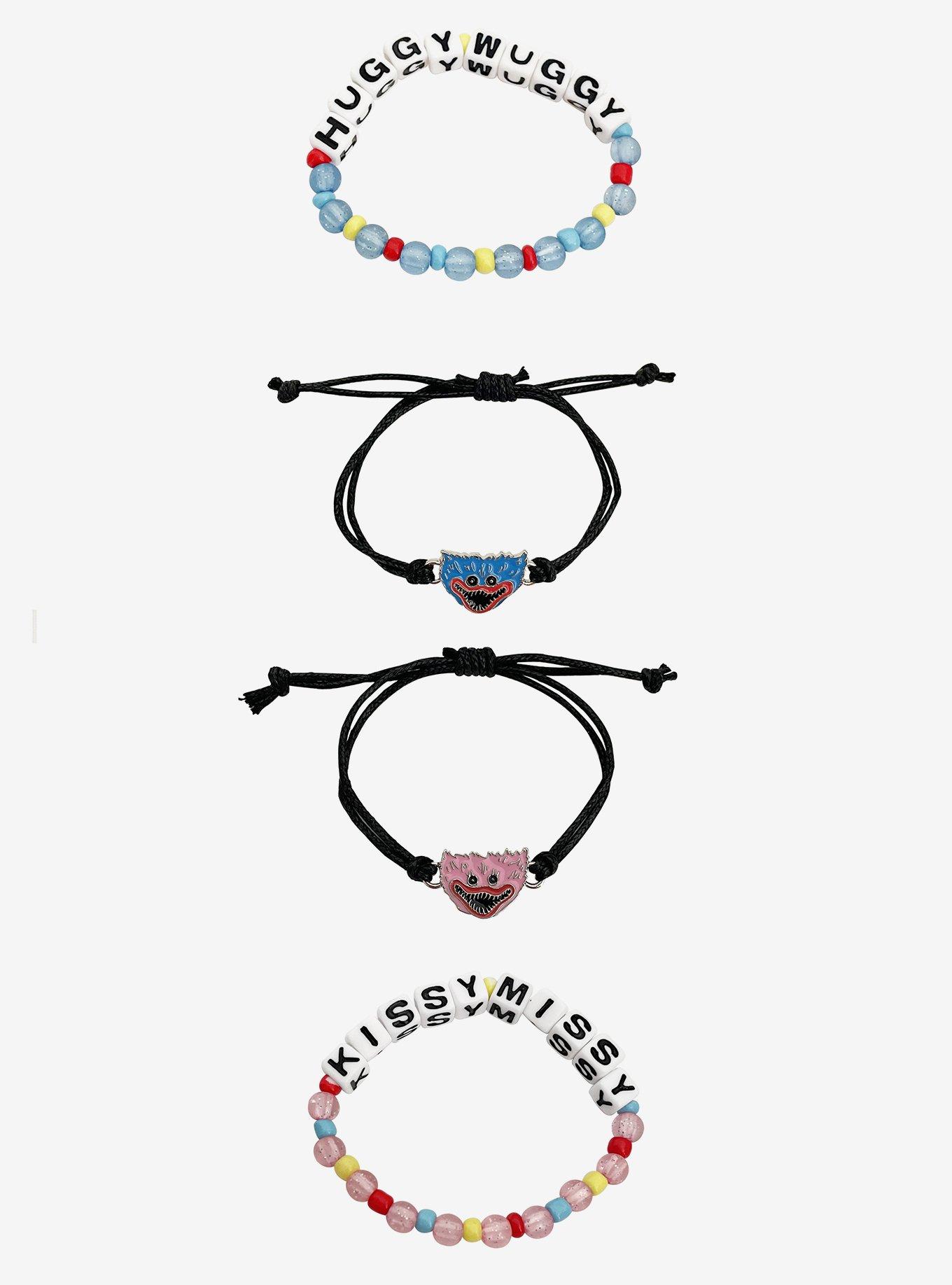 Poppy Playtime Huggy Wuggy Kissy Missy Bracelet Set, , hi-res