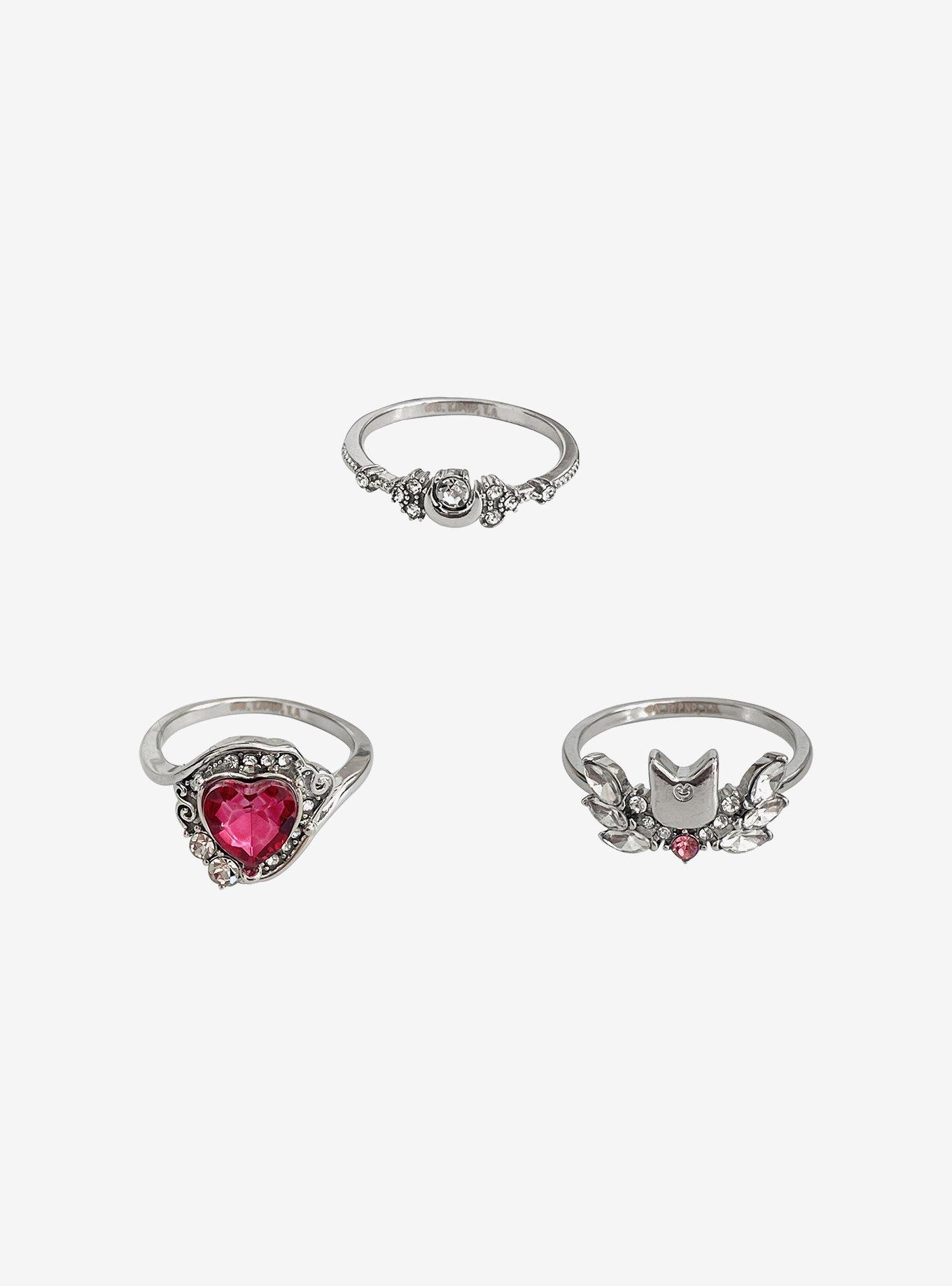 Pretty Guardian Sailor Moon Icons Ring Set, , alternate