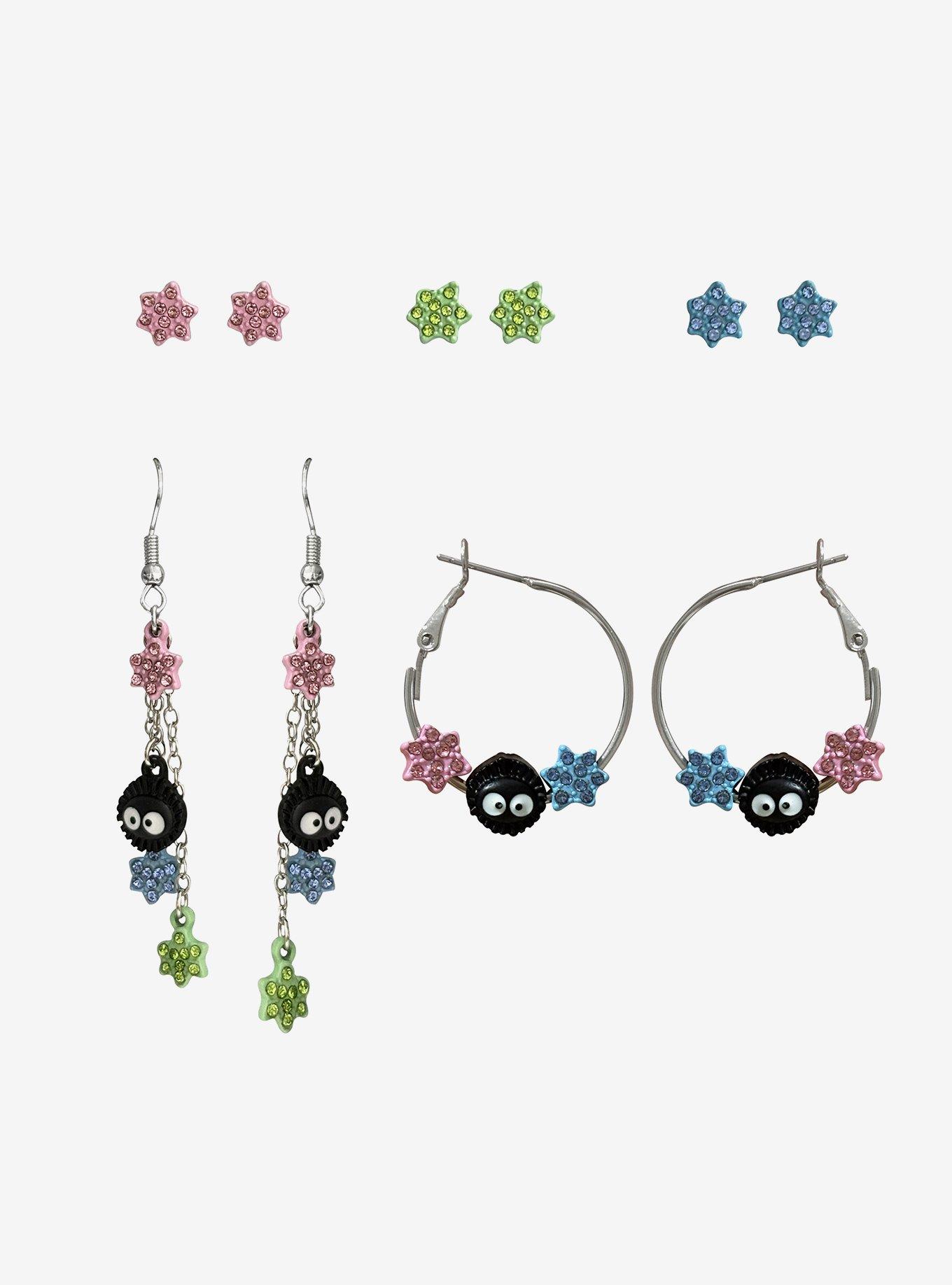 Studio Ghibli® Spirited Away Soot Sprite Star Candy Earring Set, , hi-res