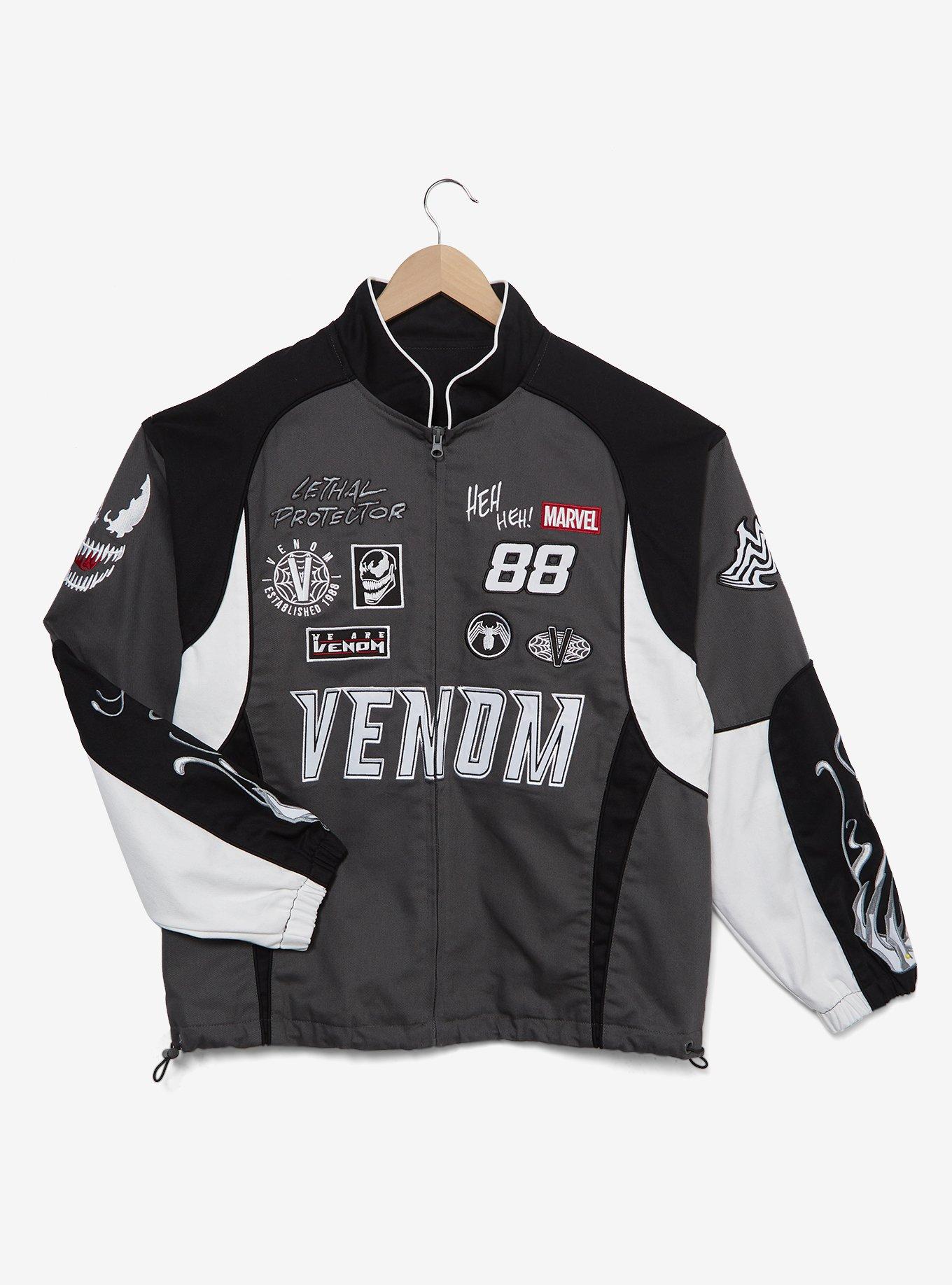 Marvel Venom Moto Biker Jacket — BoxLunch Exclusive, , hi-res