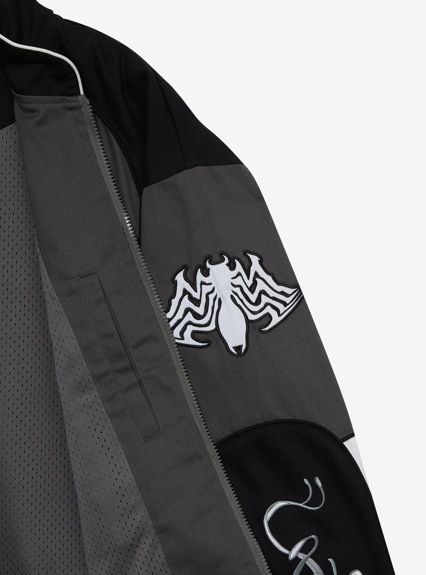 Marvel Venom Moto Biker Jacket — BoxLunch Exclusive, BLACK, alternate