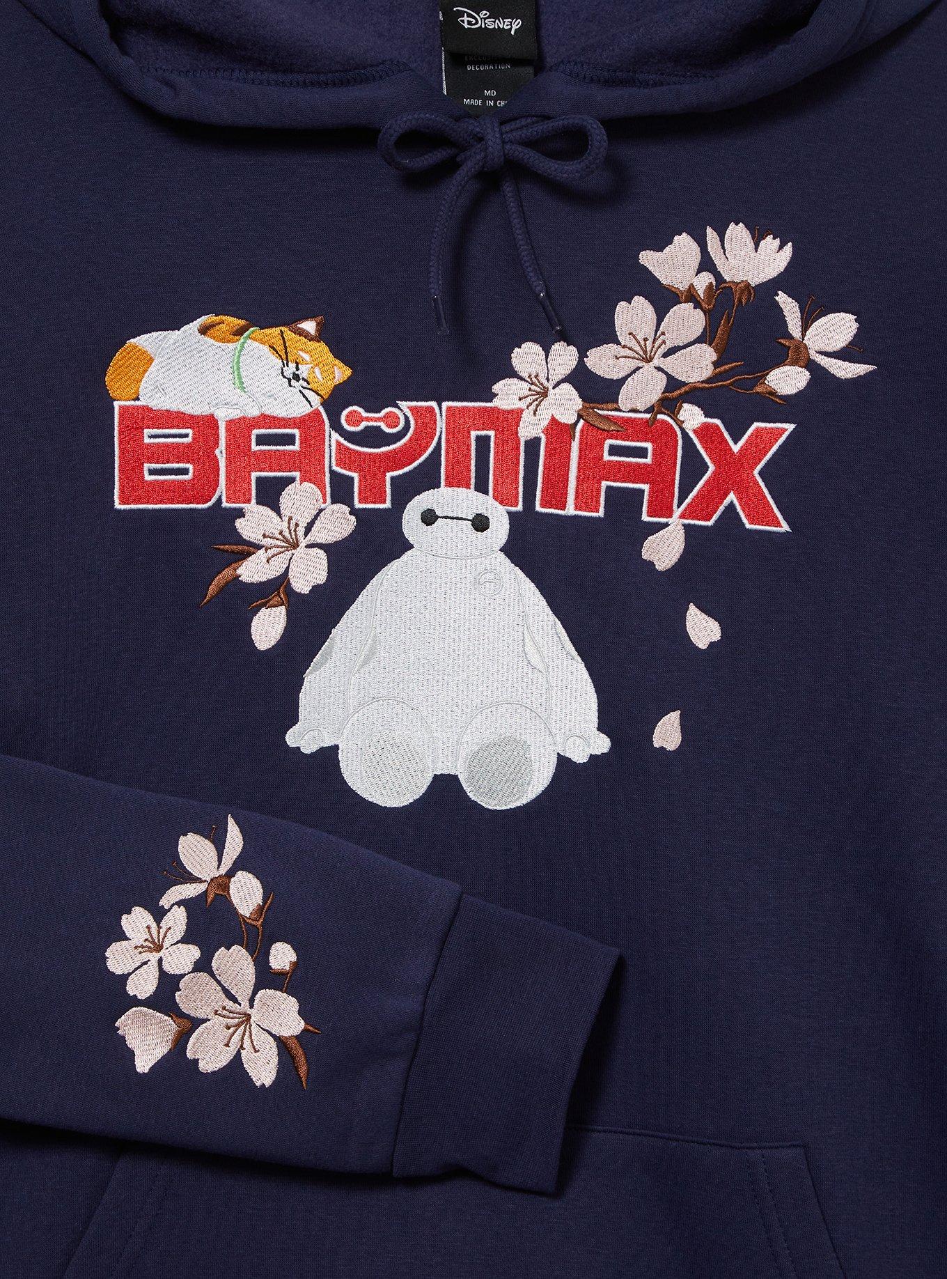 Disney Big Hero 6 Baymax & Mochi Cherry Blossom Hoodie - BoxLunch Exclusive, , hi-res